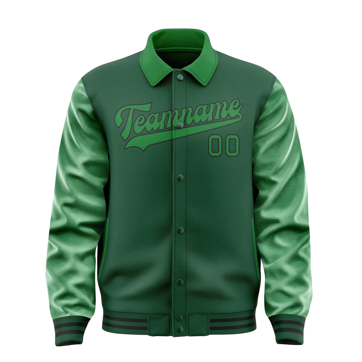 Custom Green Emerald Green Jacket
