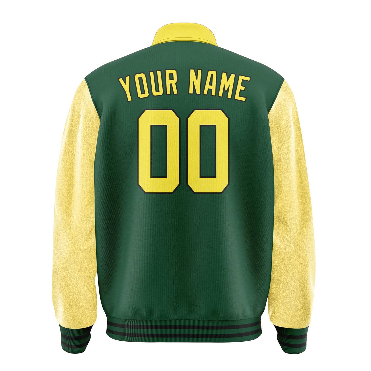 Custom Green Light Yellow Jacket