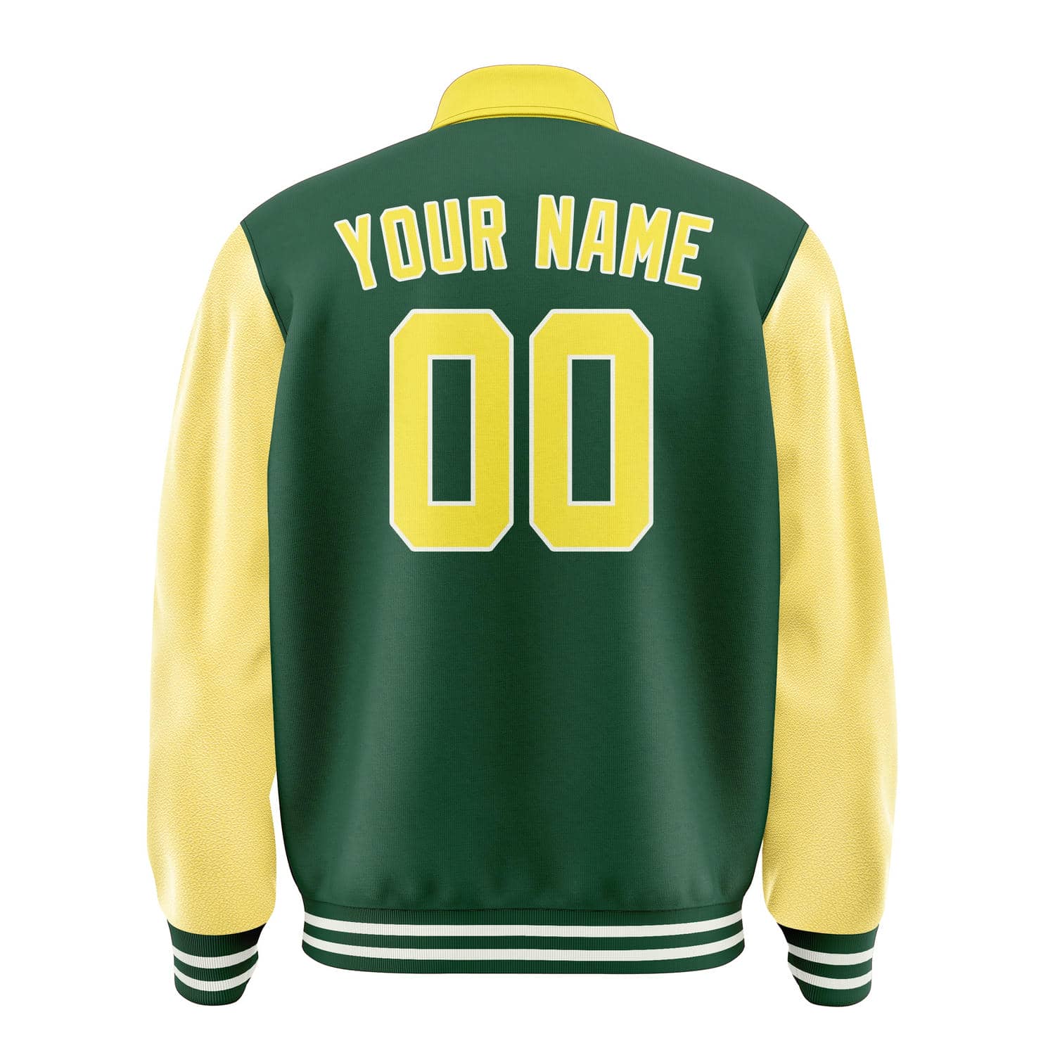 Custom Green Light Yellow Jacket