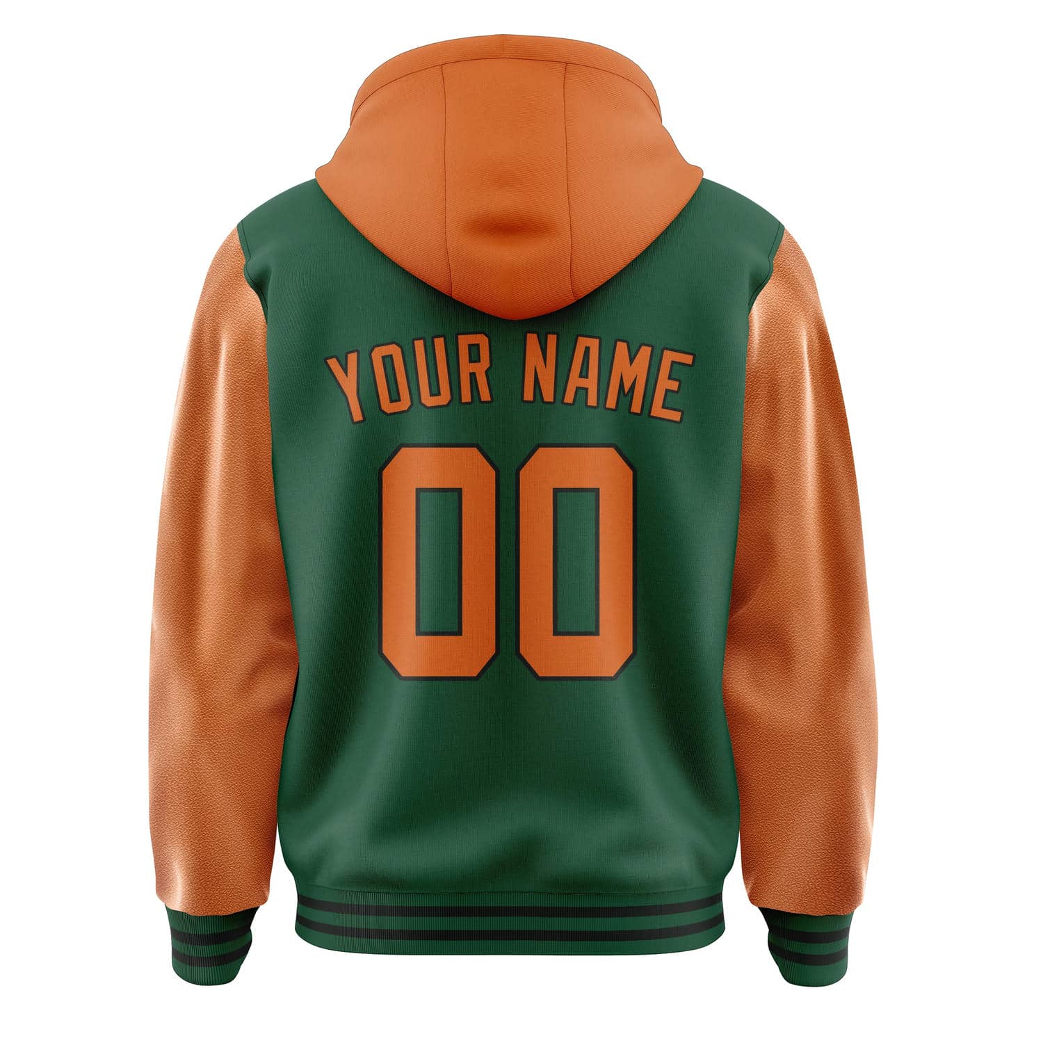 Custom Green Orange Jacket