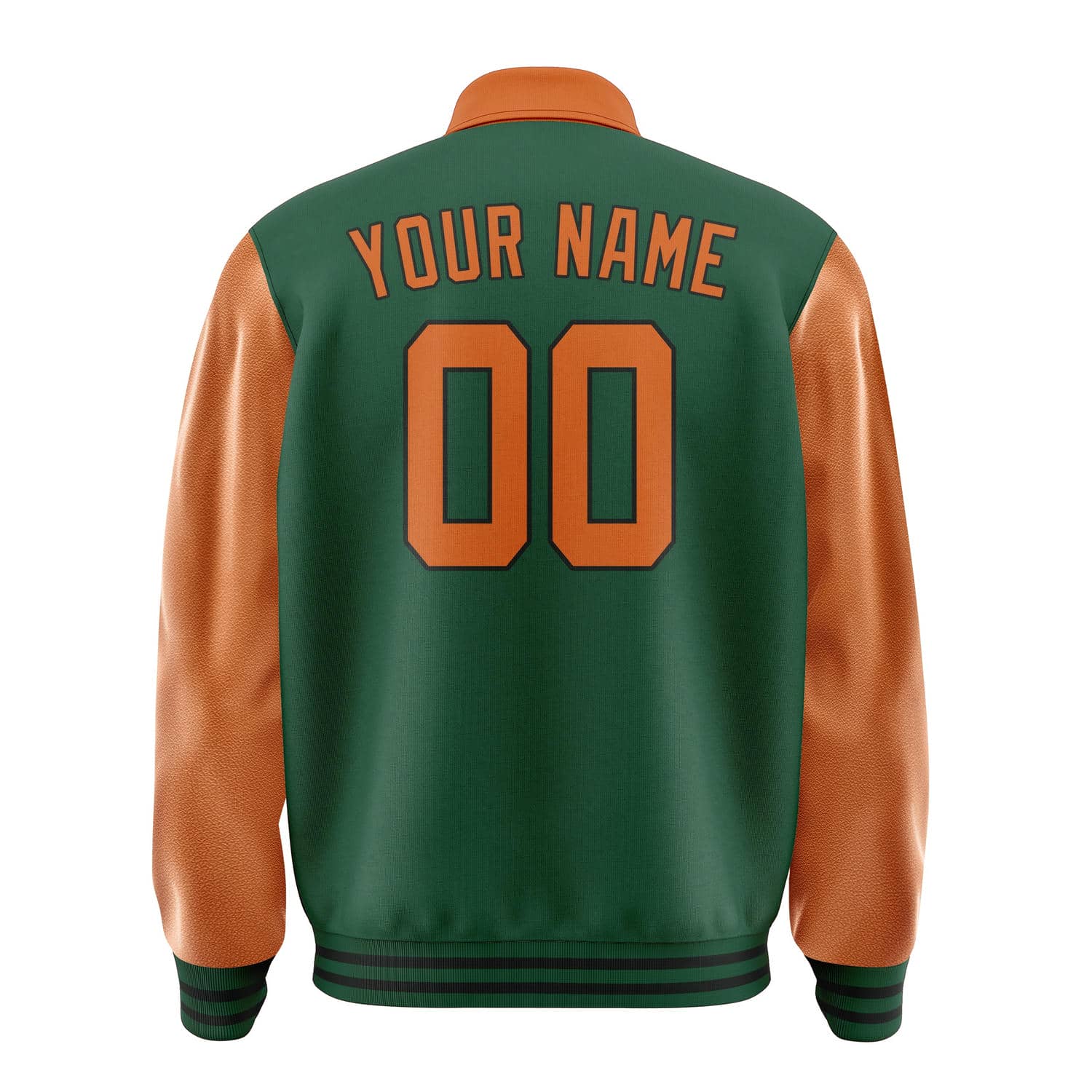 Custom Green Orange Jacket