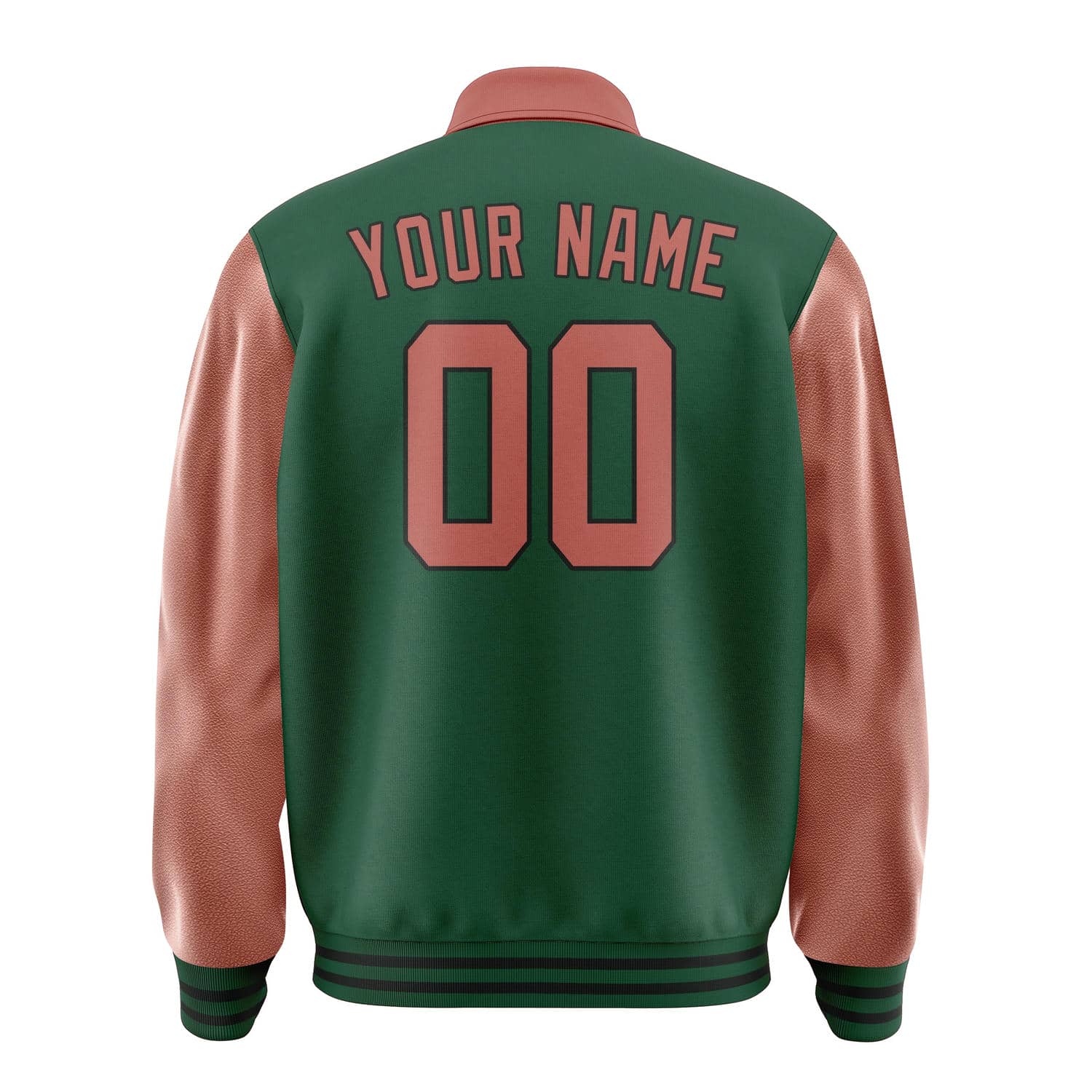 Custom Green Copper Rose Jacket