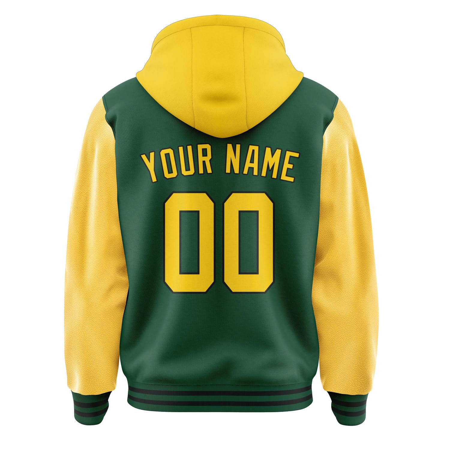 Custom Green Gold Jacket