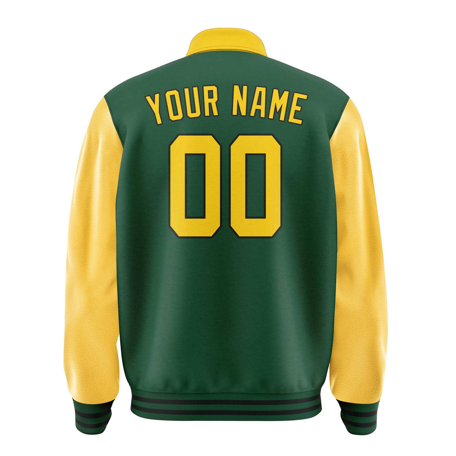 Custom Green Gold Jacket