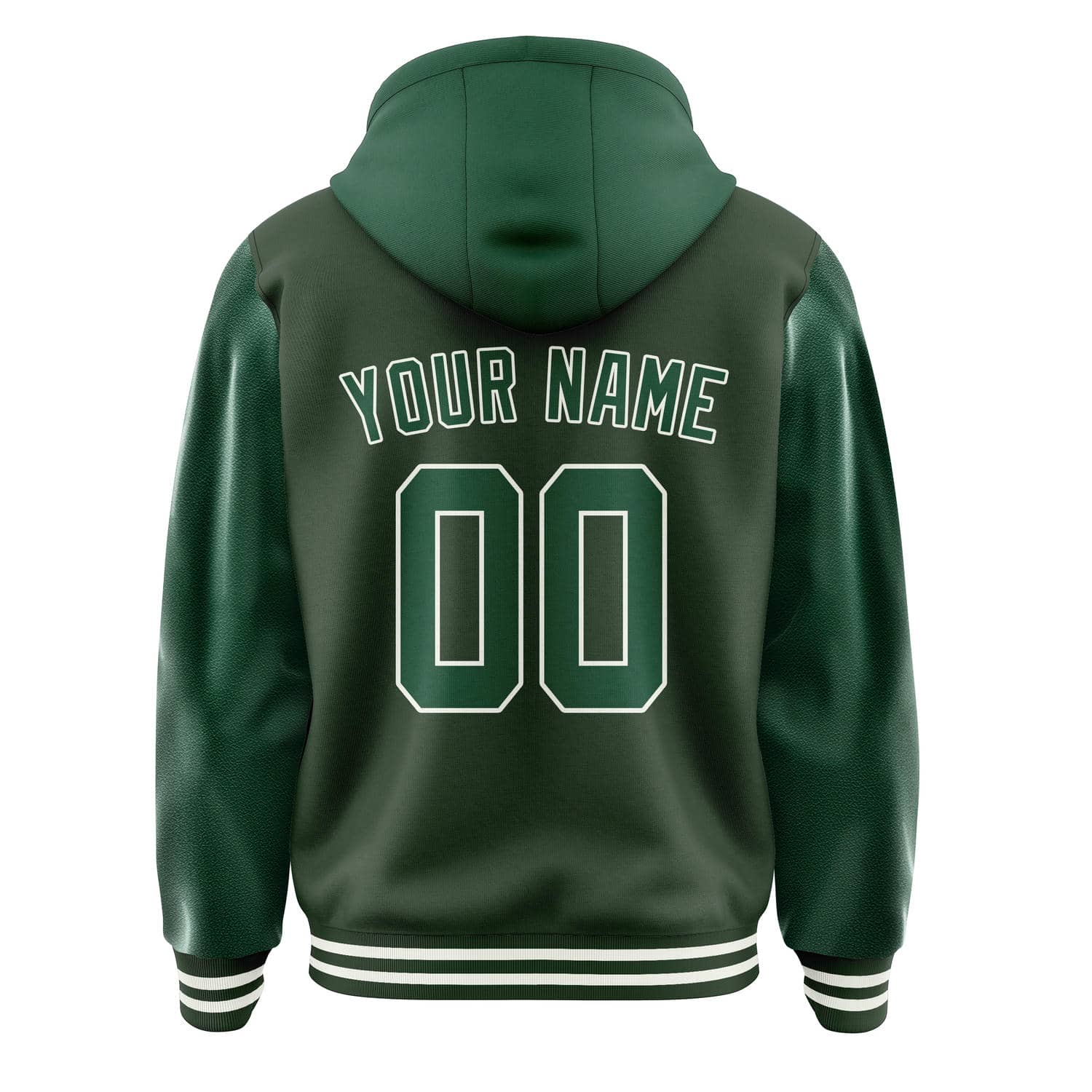 Custom Dark Green Green Jacket