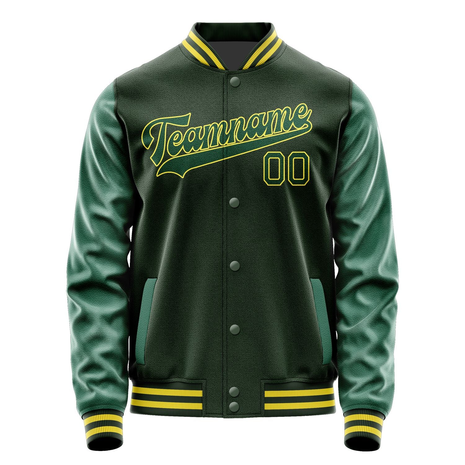 Custom Dark Green Green Jacket JA0606050626B32605
