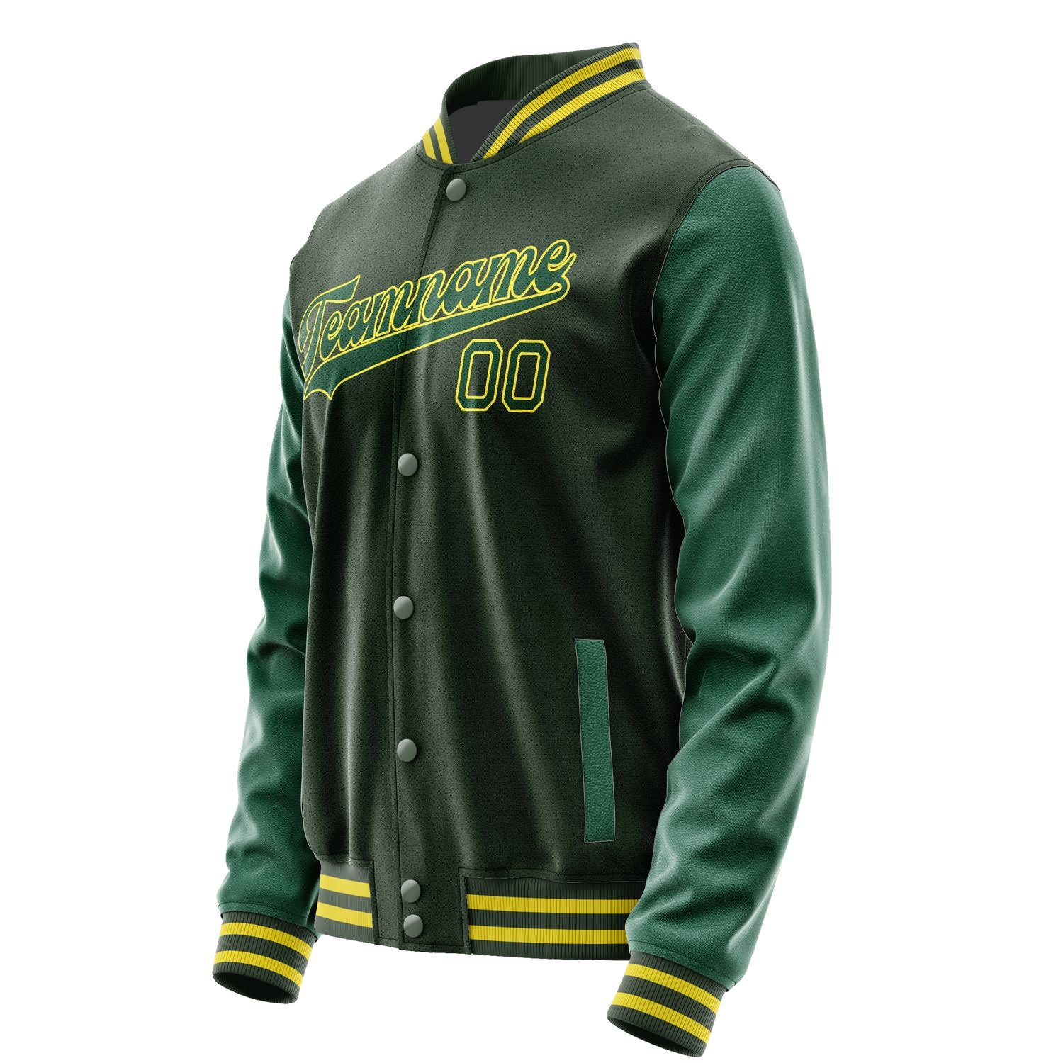 Custom Dark Green Green Jacket JA0606050626B32605