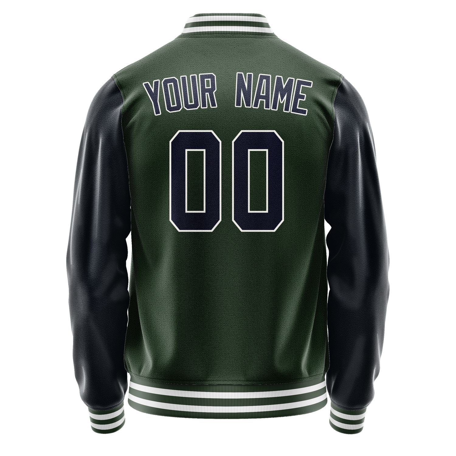 Custom Dark Green Navy Jacket JA0606110618B31811
