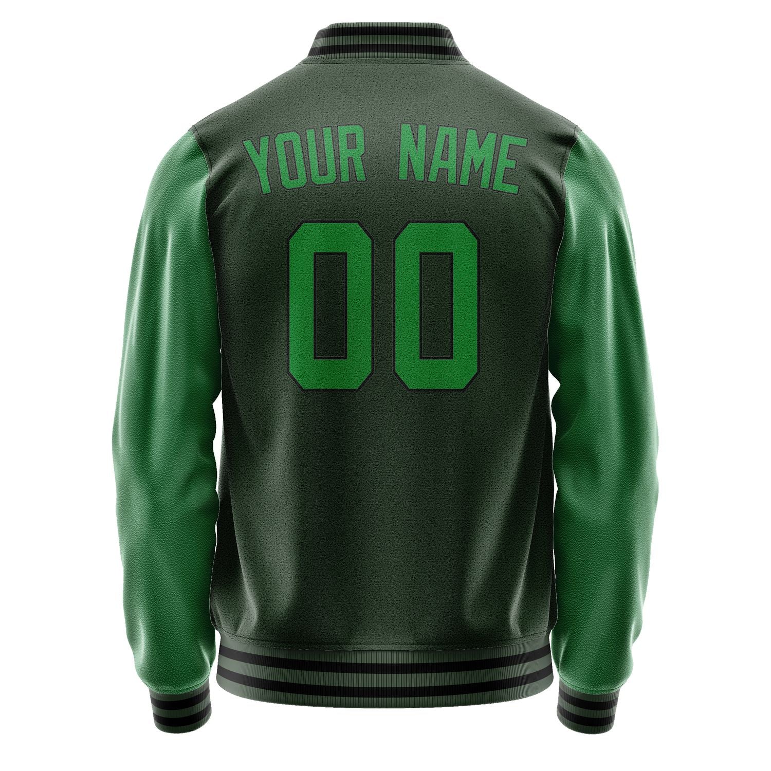 Custom Dark Green Emerald Green Jacket JA0606240617B31724