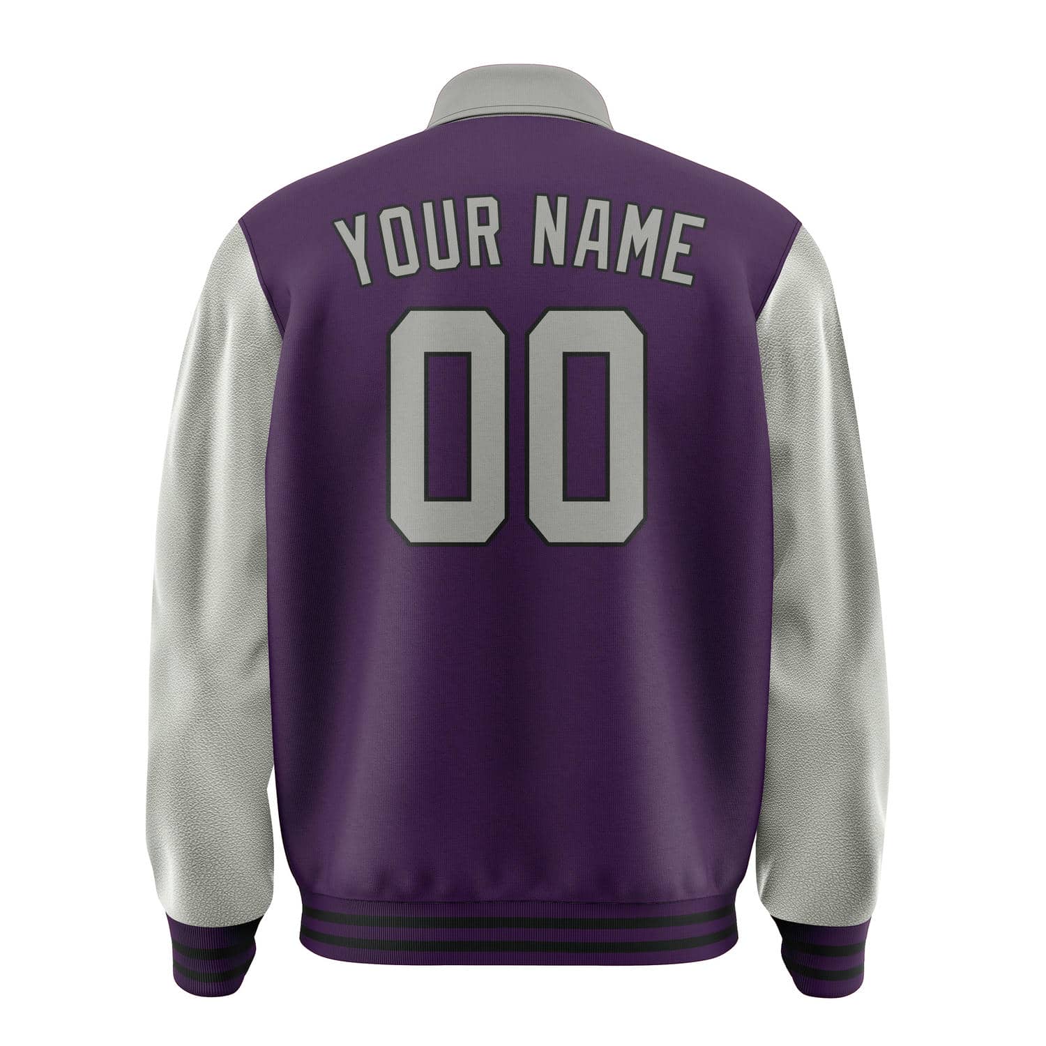 Custom Purple Gray Jacket