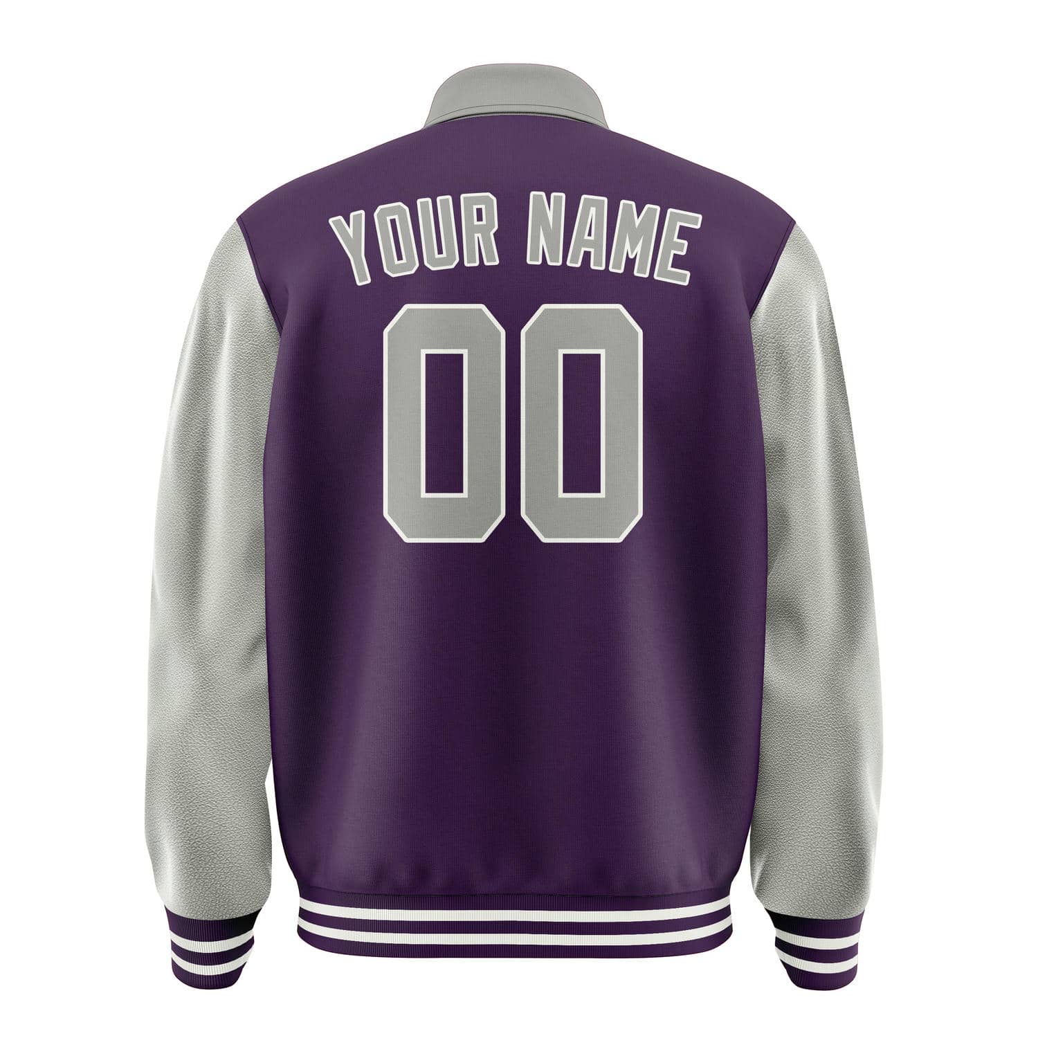 Custom Purple Gray Jacket