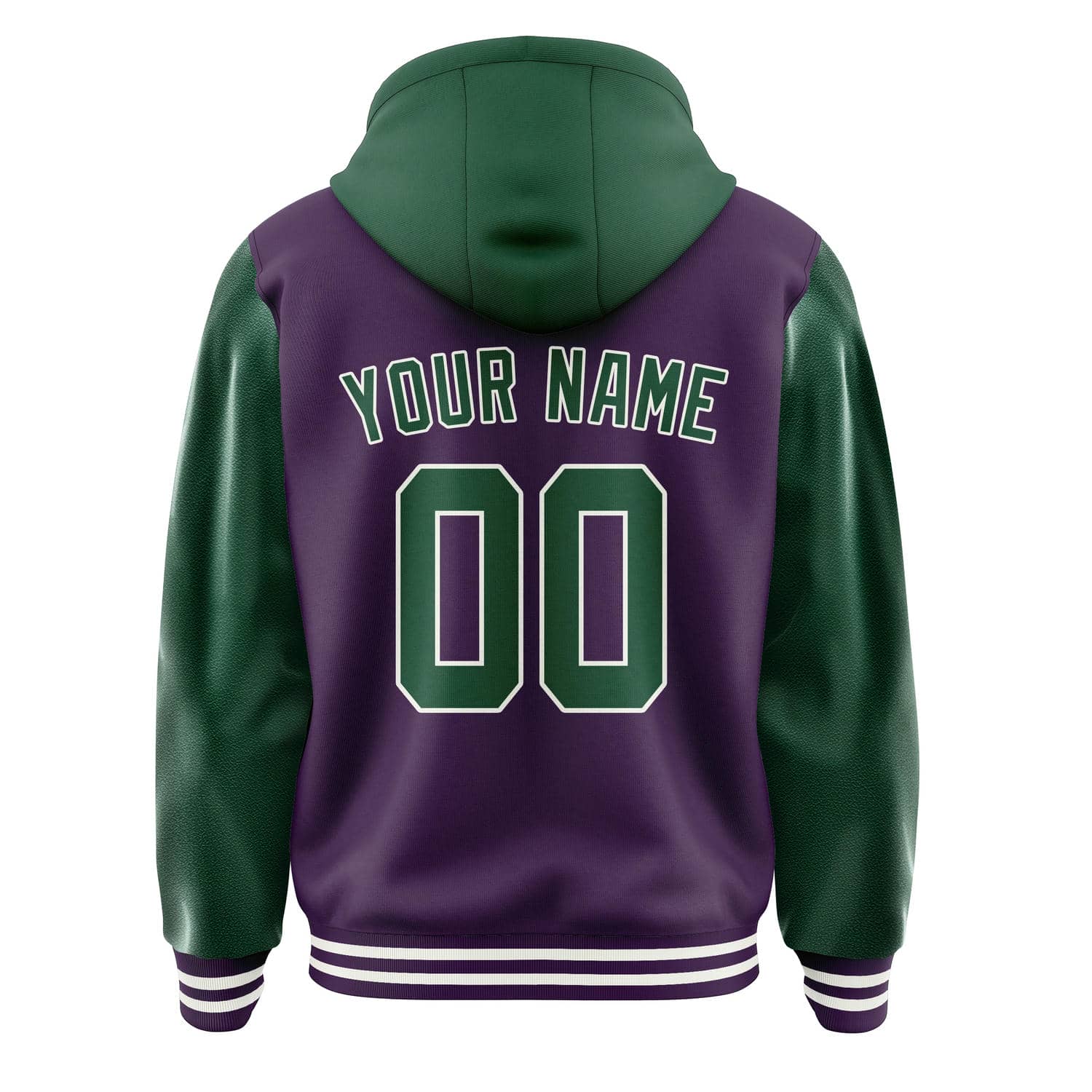 Custom Purple Green Jacket