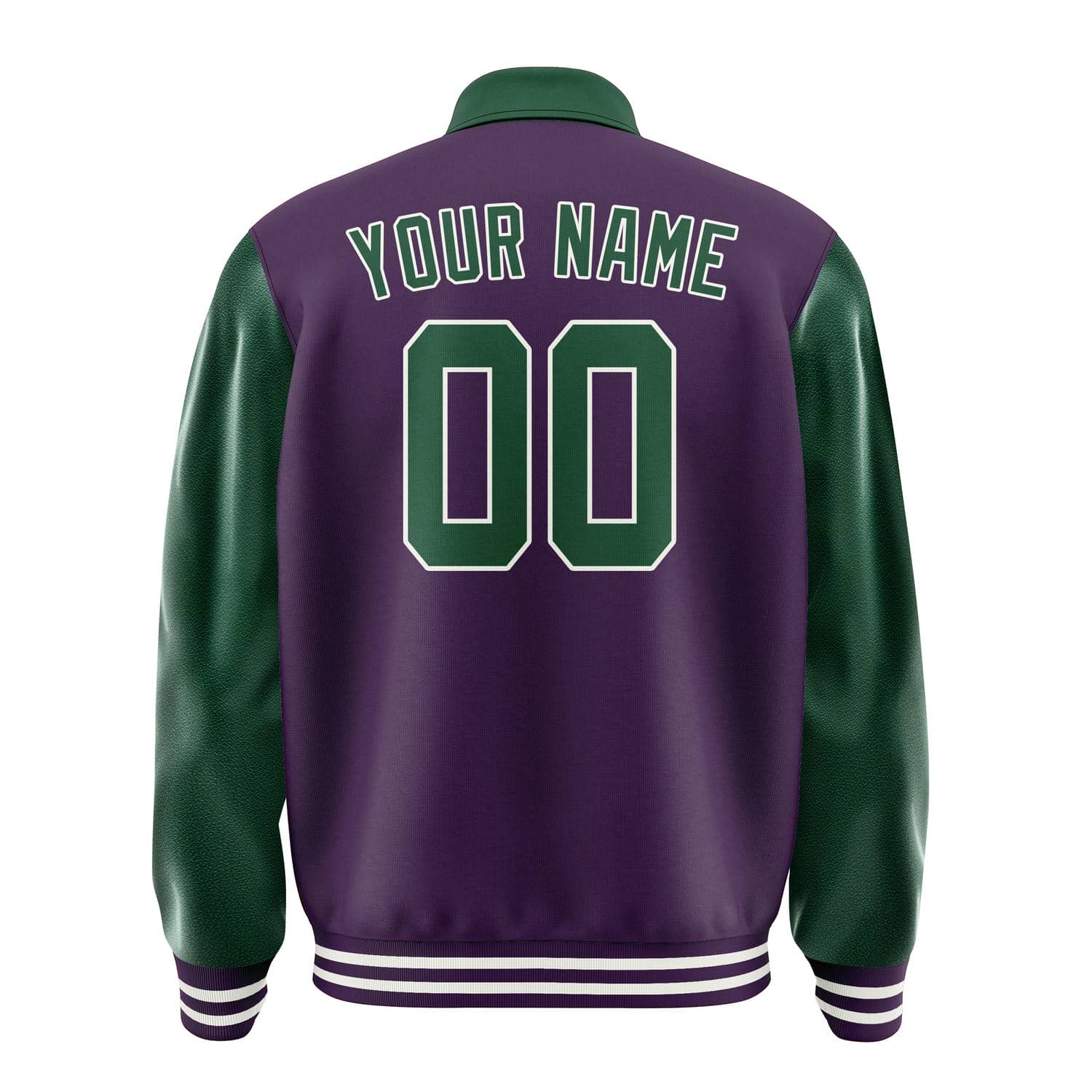 Custom Purple Green Jacket