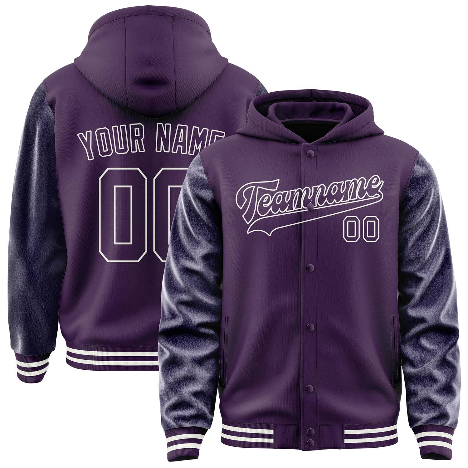 Custom Purple Purple Jacket