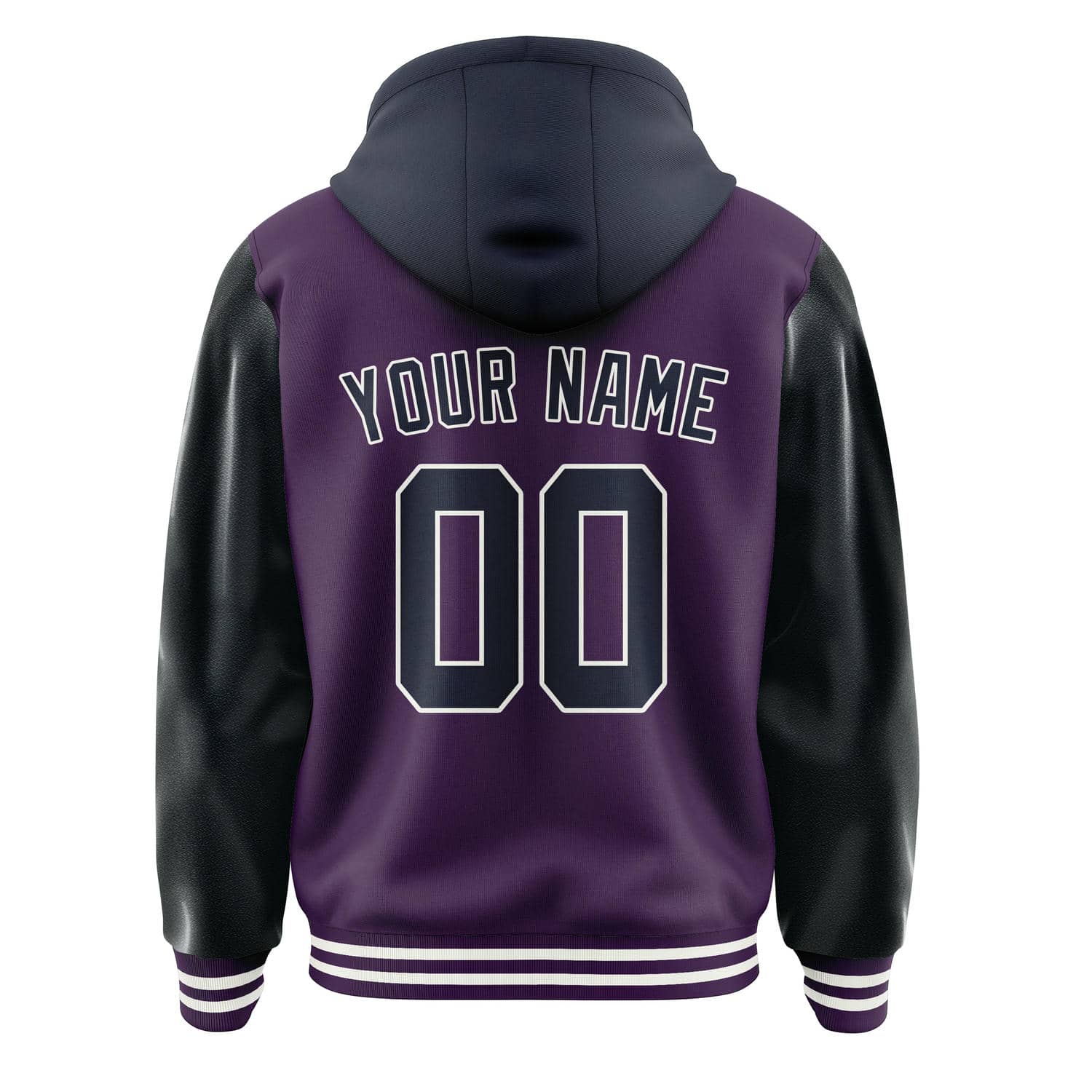Custom Purple Navy Jacket