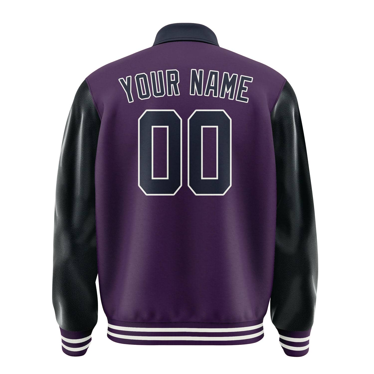 Custom Purple Navy Jacket