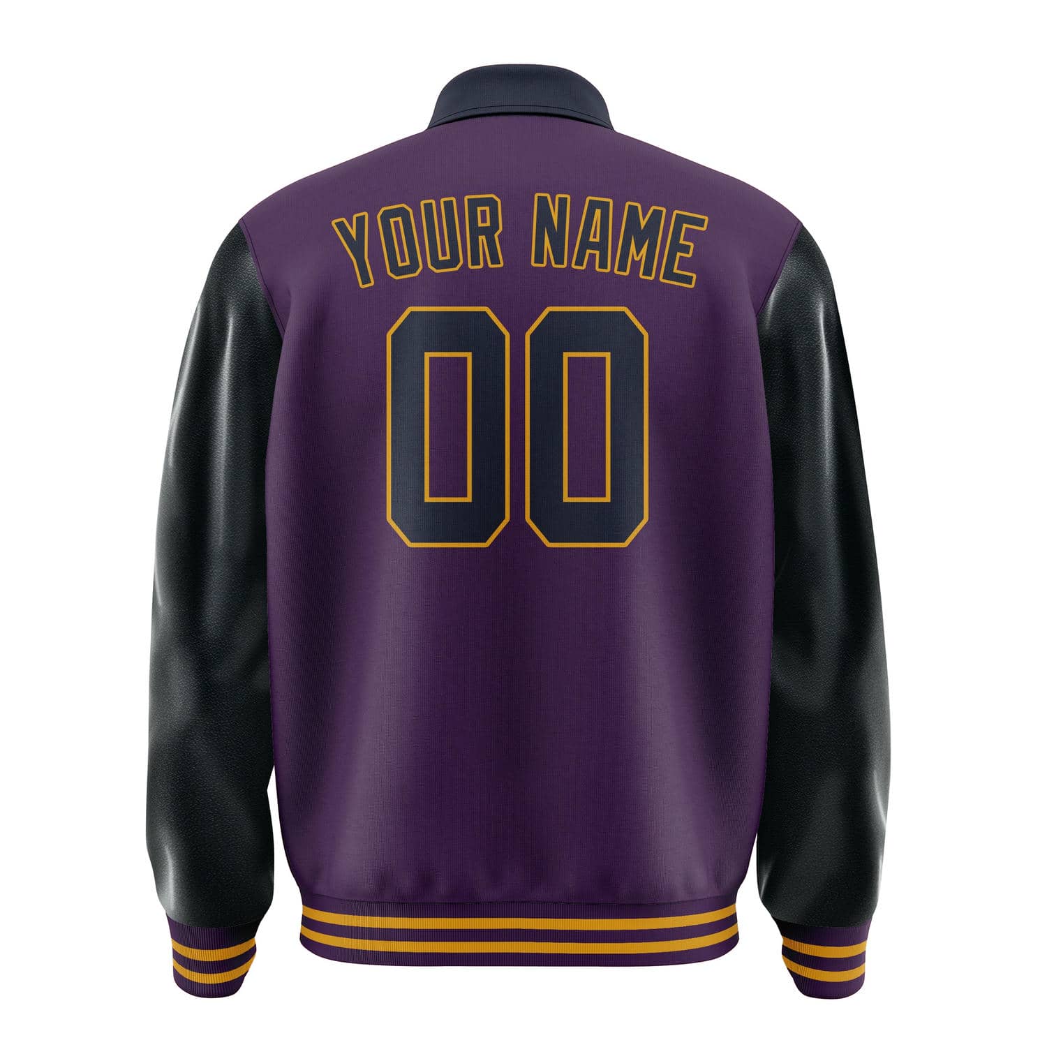Custom Purple Navy Jacket