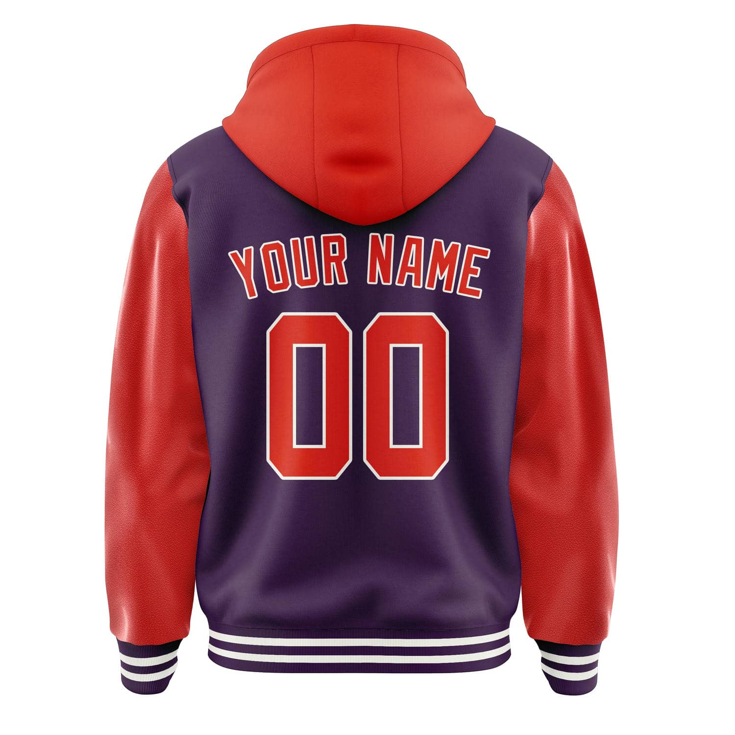 Custom Purple Orange Red Jacket