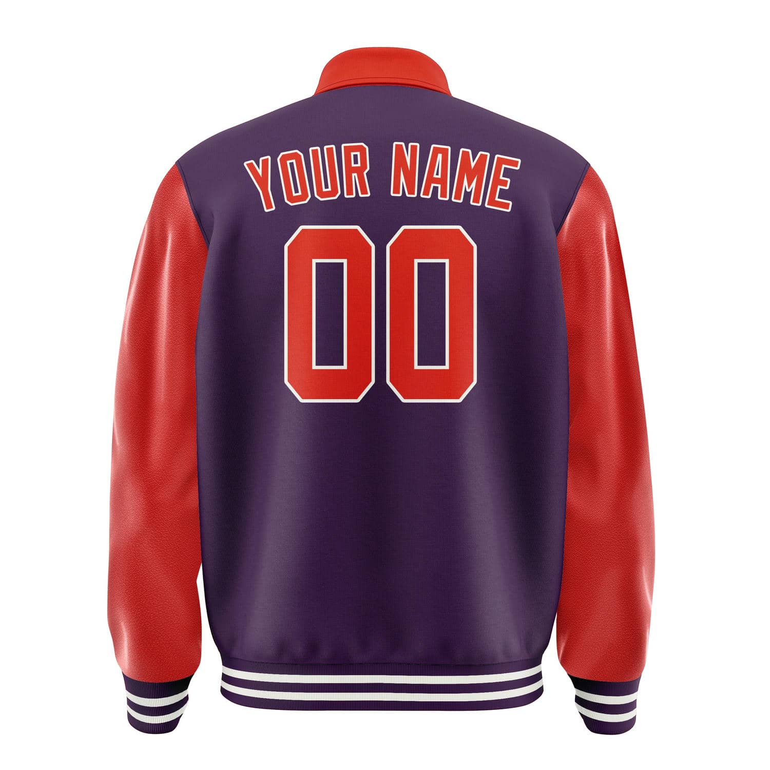 Custom Purple Orange Red Jacket