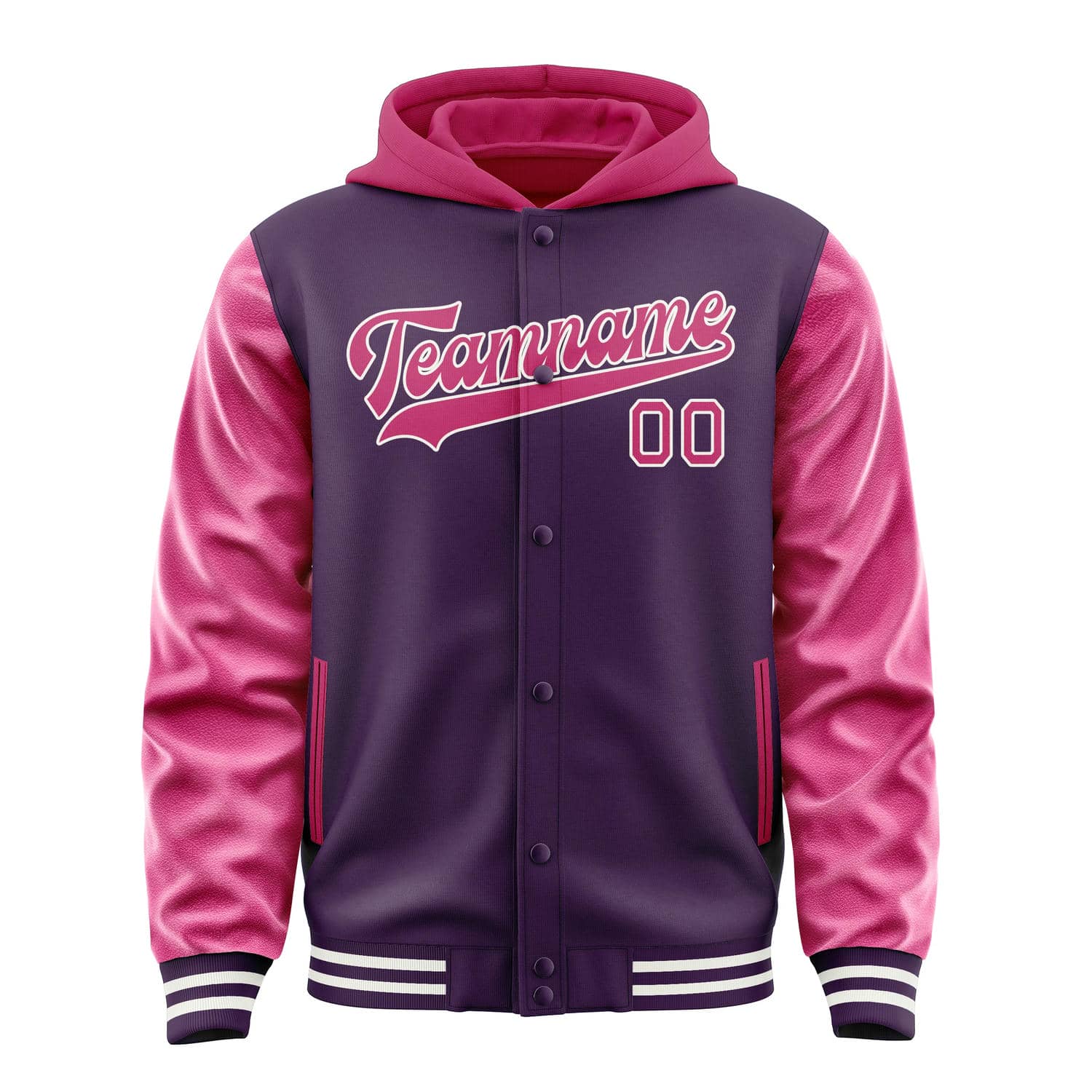 Custom Purple Pink Jacket
