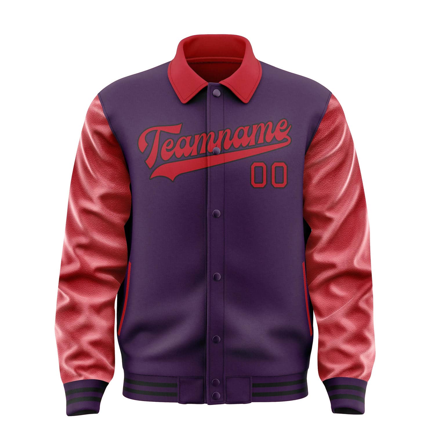 Custom Purple Red Jacket