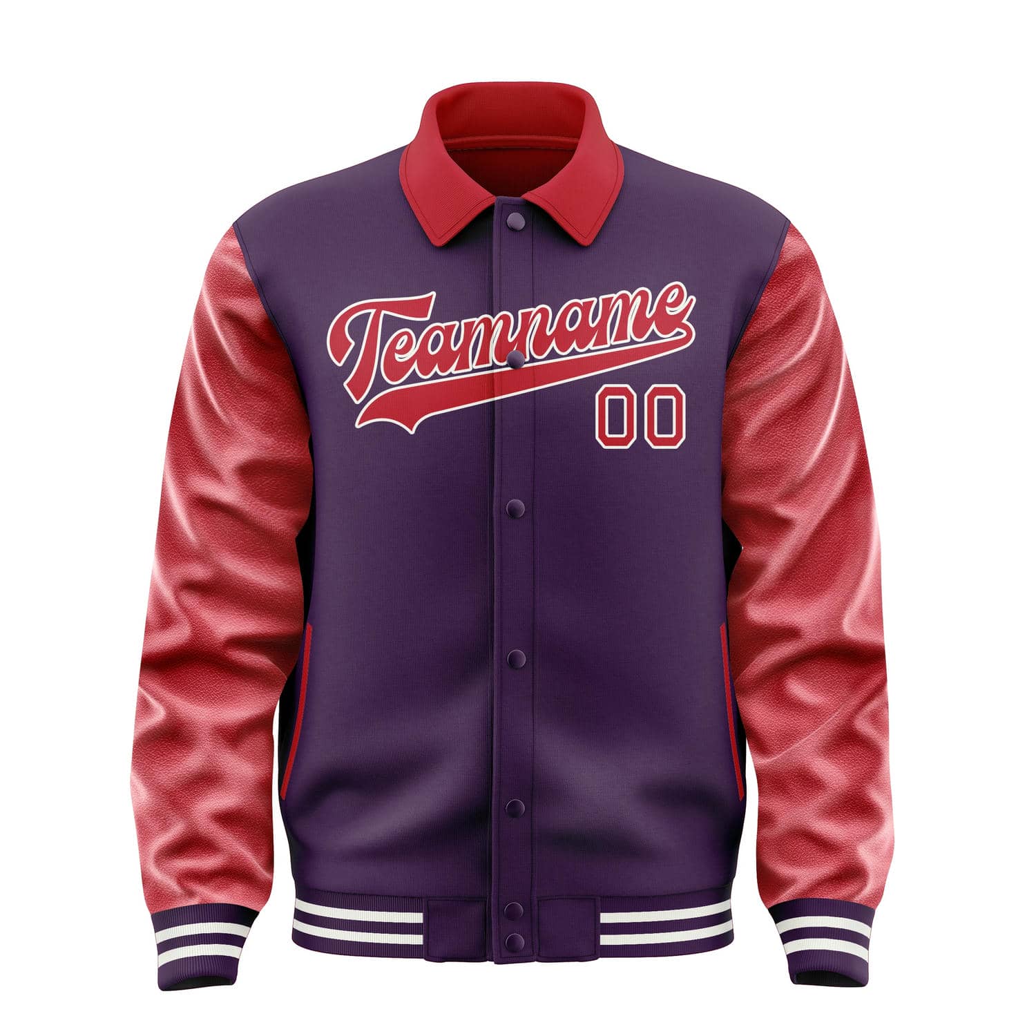 Custom Purple Red Jacket