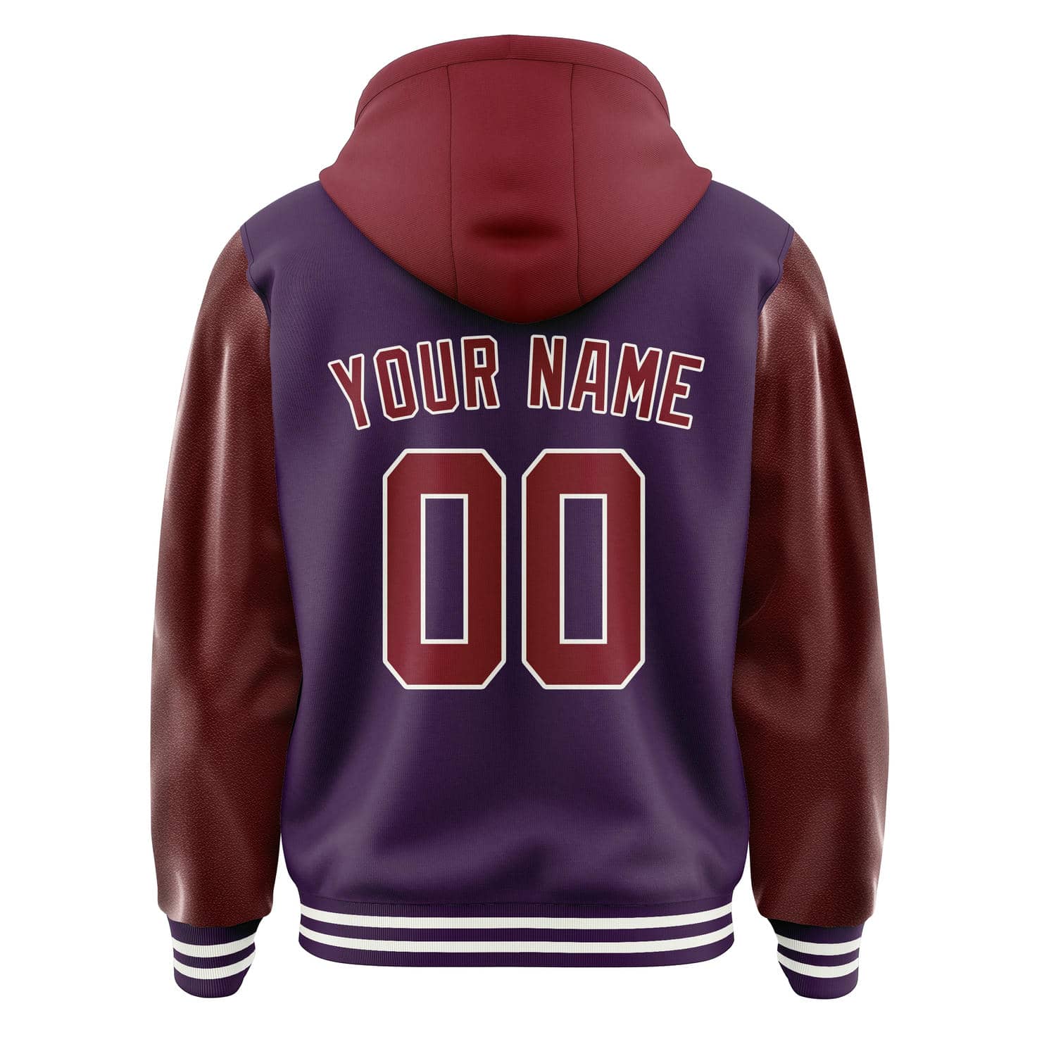 Custom Purple Crimson Red Jacket