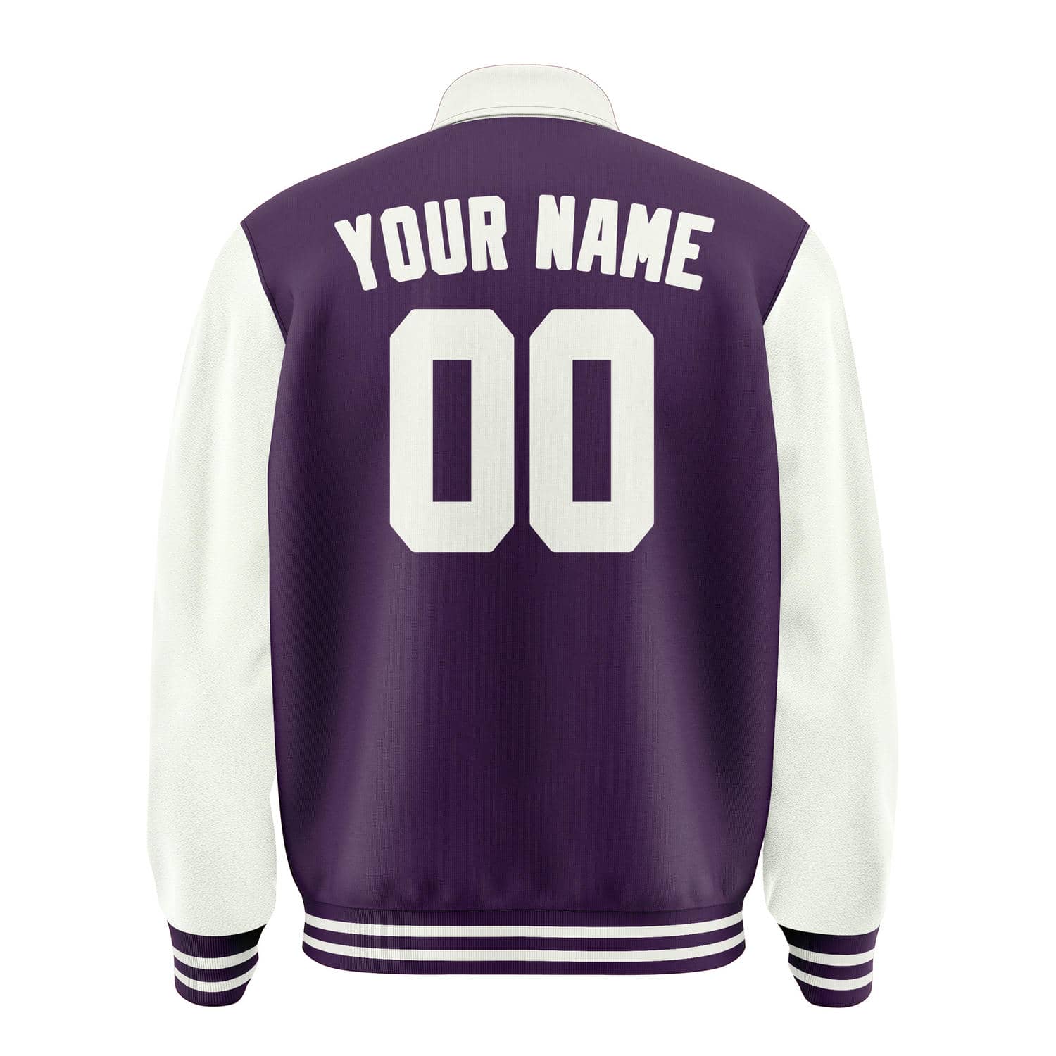 Custom Purple White Jacket