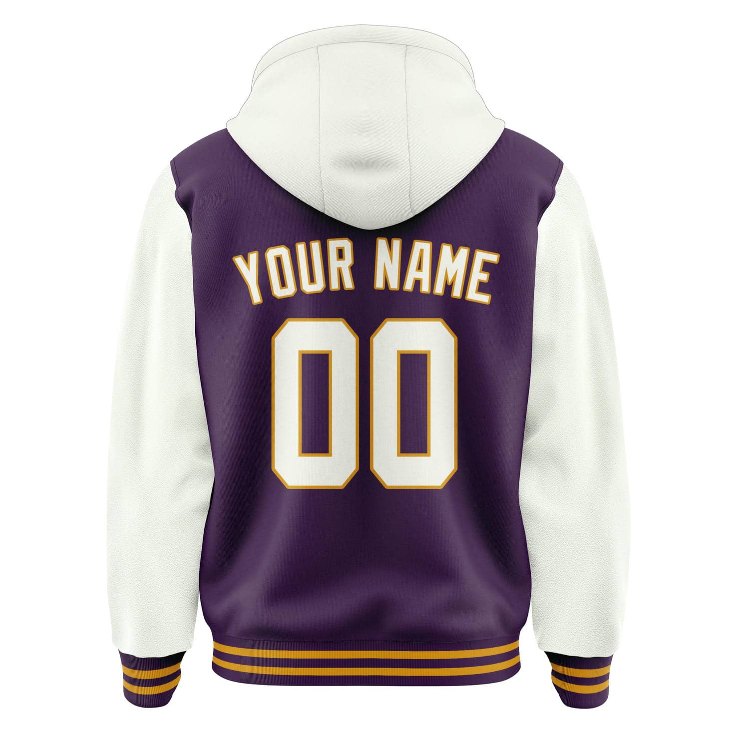 Custom Purple White Jacket