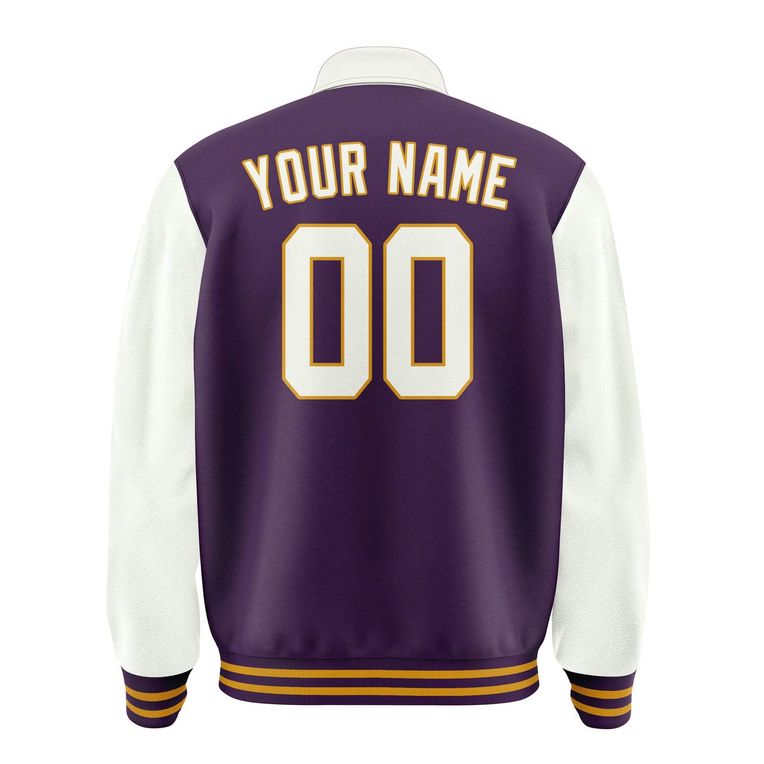 Custom Purple White Jacket