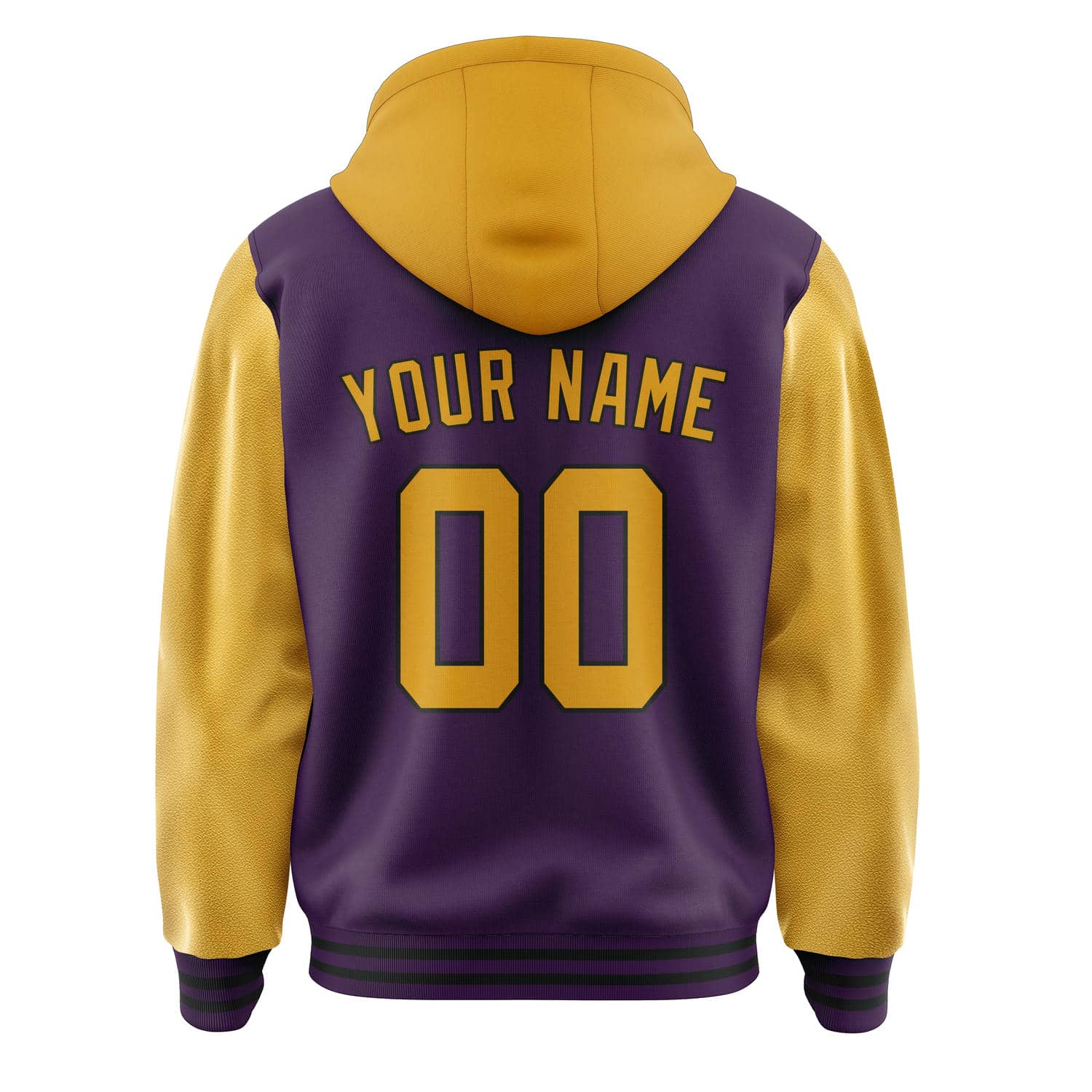 Custom Purple Yellow Jacket