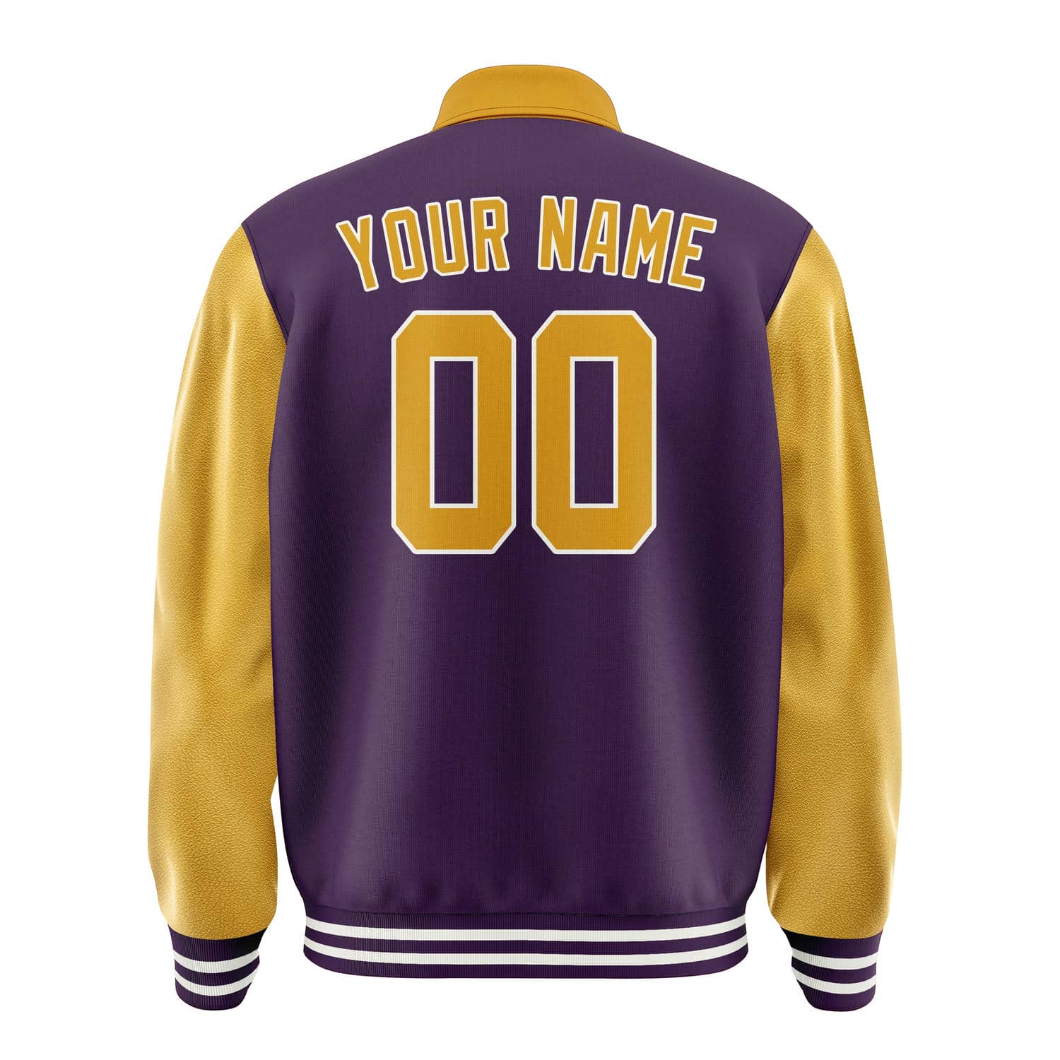 Custom Purple Yellow Jacket