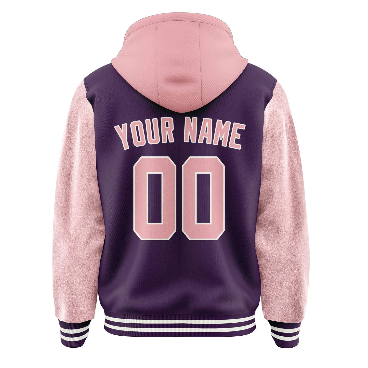 Custom Purple Light Pink Jacket