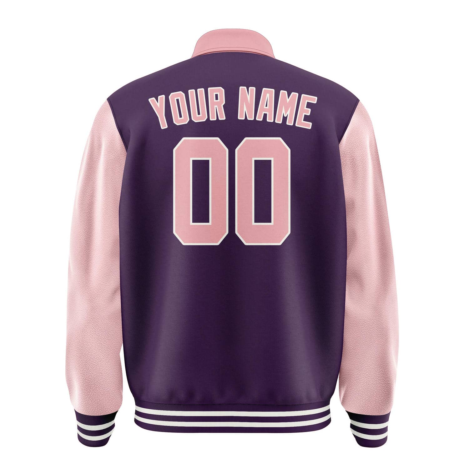 Custom Purple Light Pink Jacket