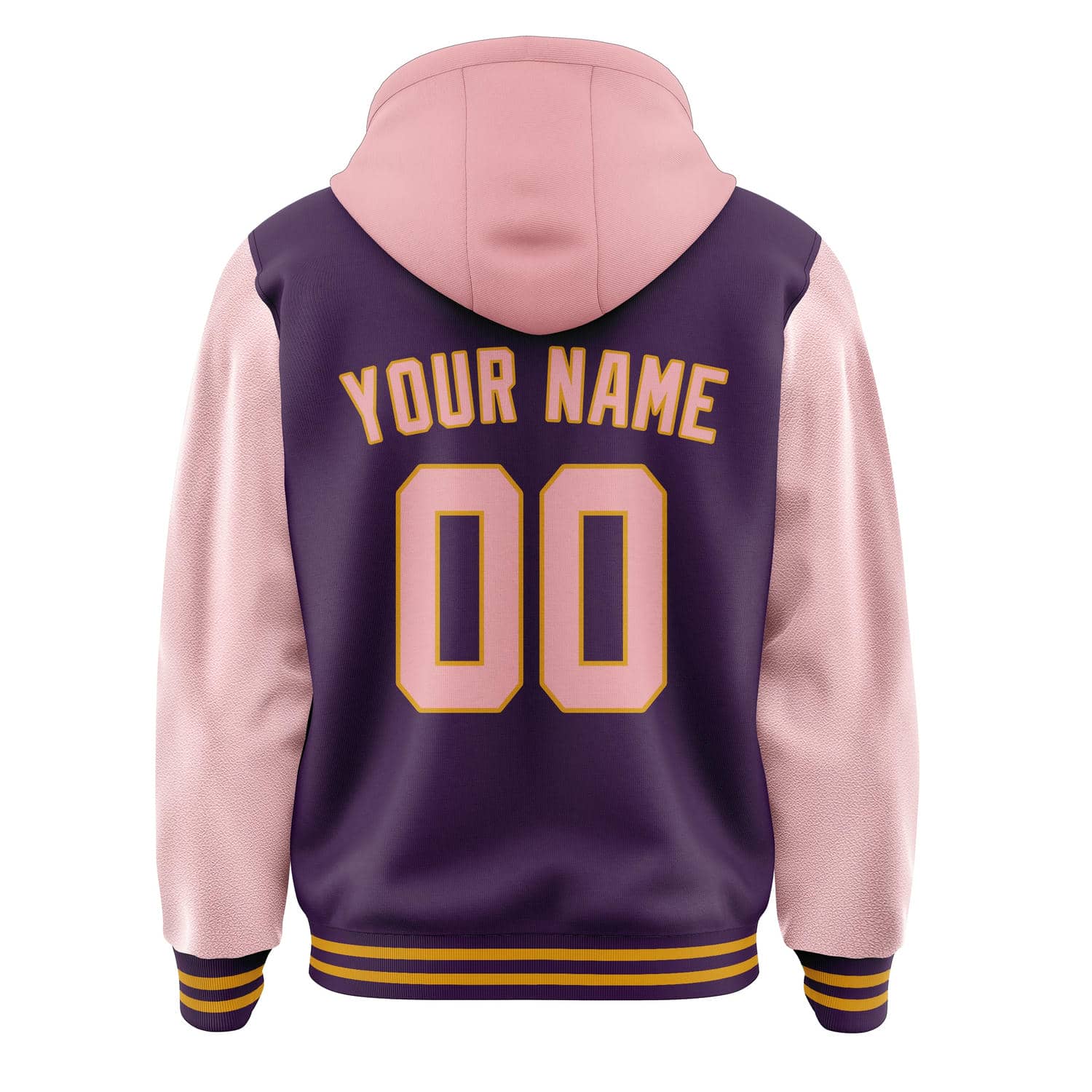 Custom Purple Light Pink Jacket