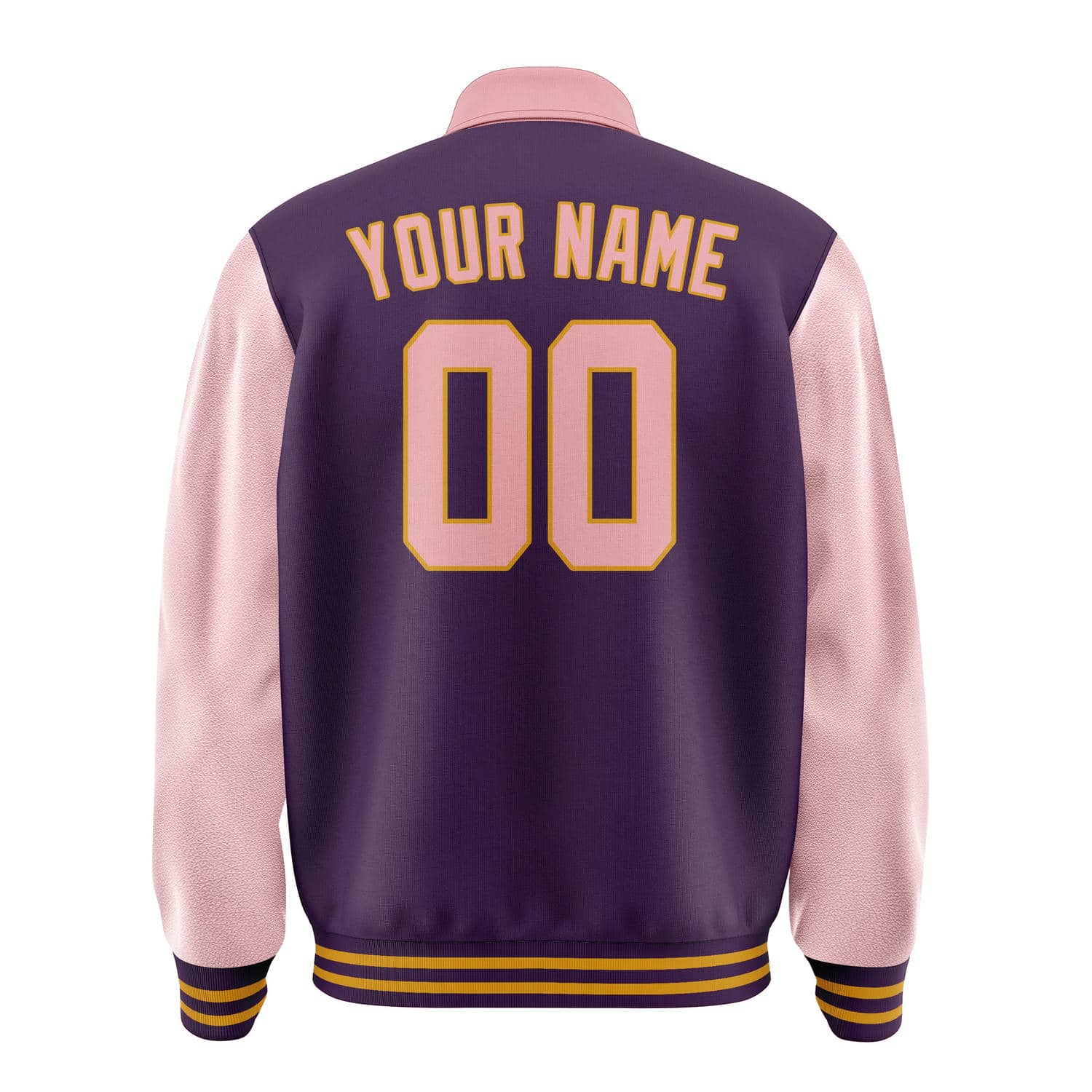 Custom Purple Light Pink Jacket