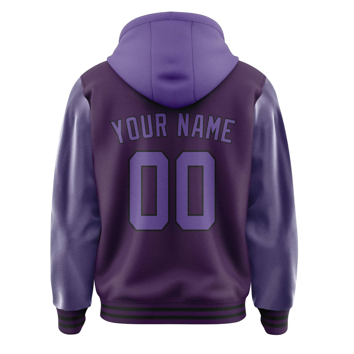 Custom Purple Light Purple Jacket