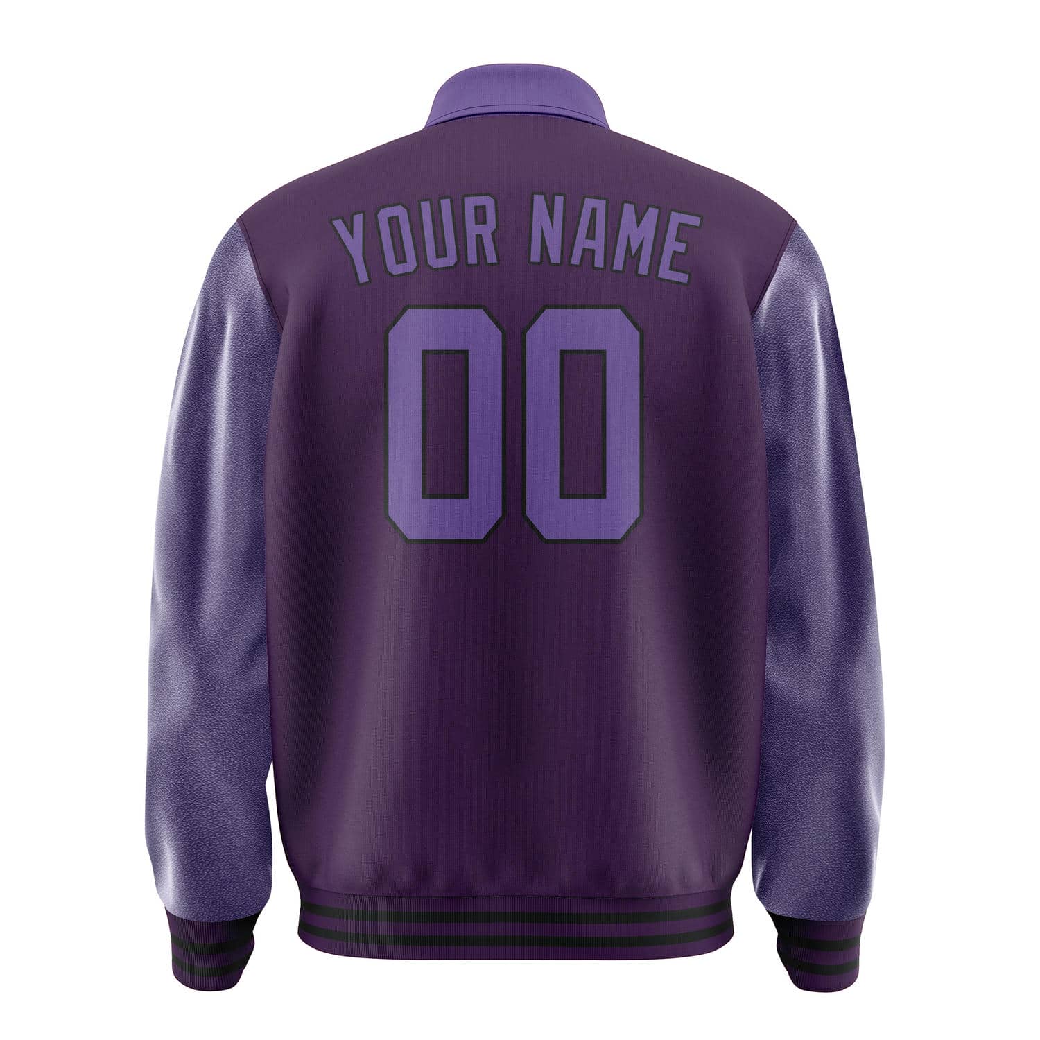 Custom Purple Light Purple Jacket