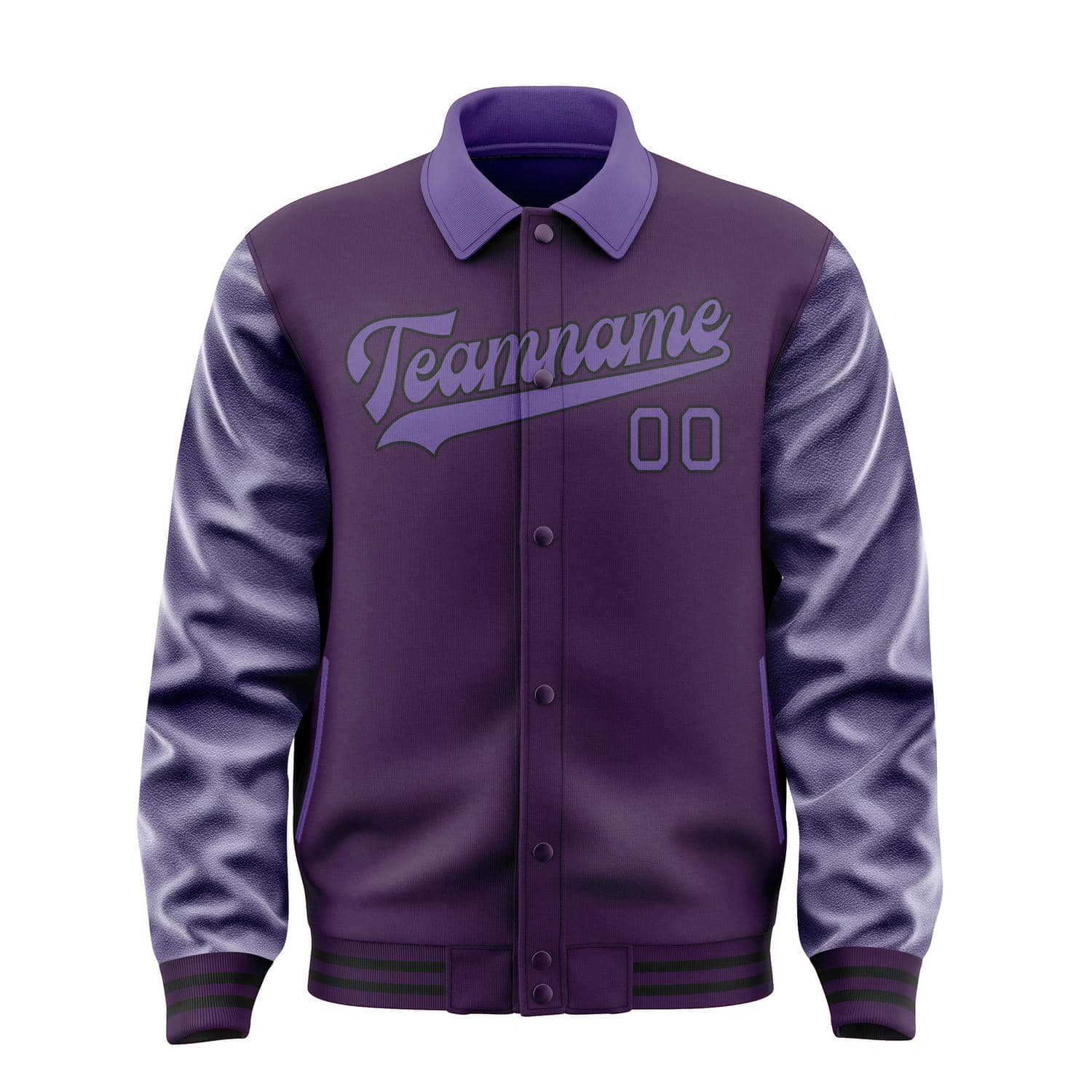 Custom Purple Light Purple Jacket