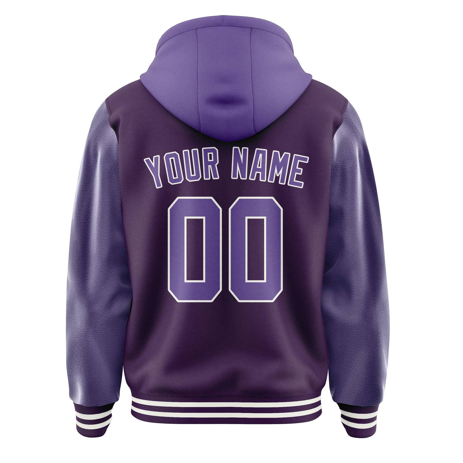 Custom Purple Light Purple Jacket