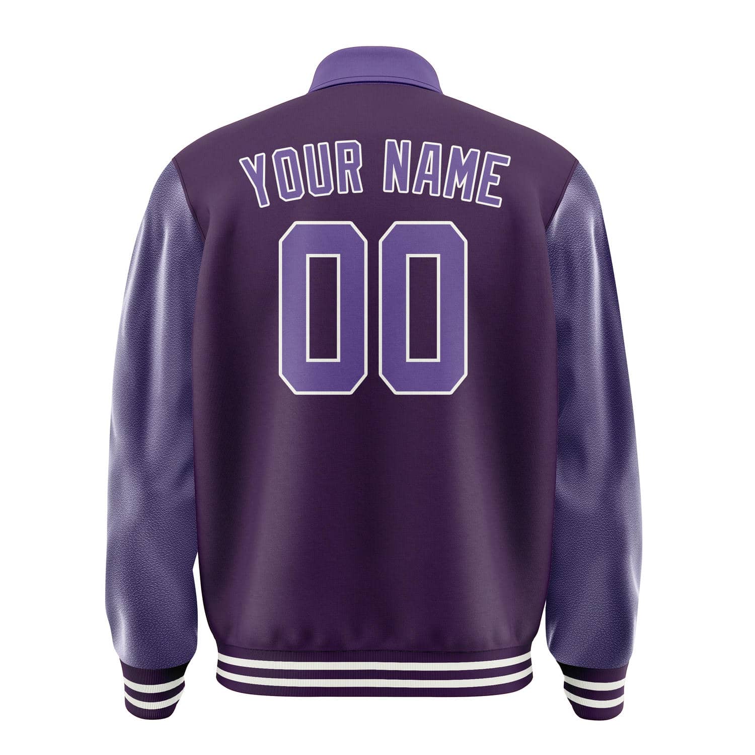 Custom Purple Light Purple Jacket