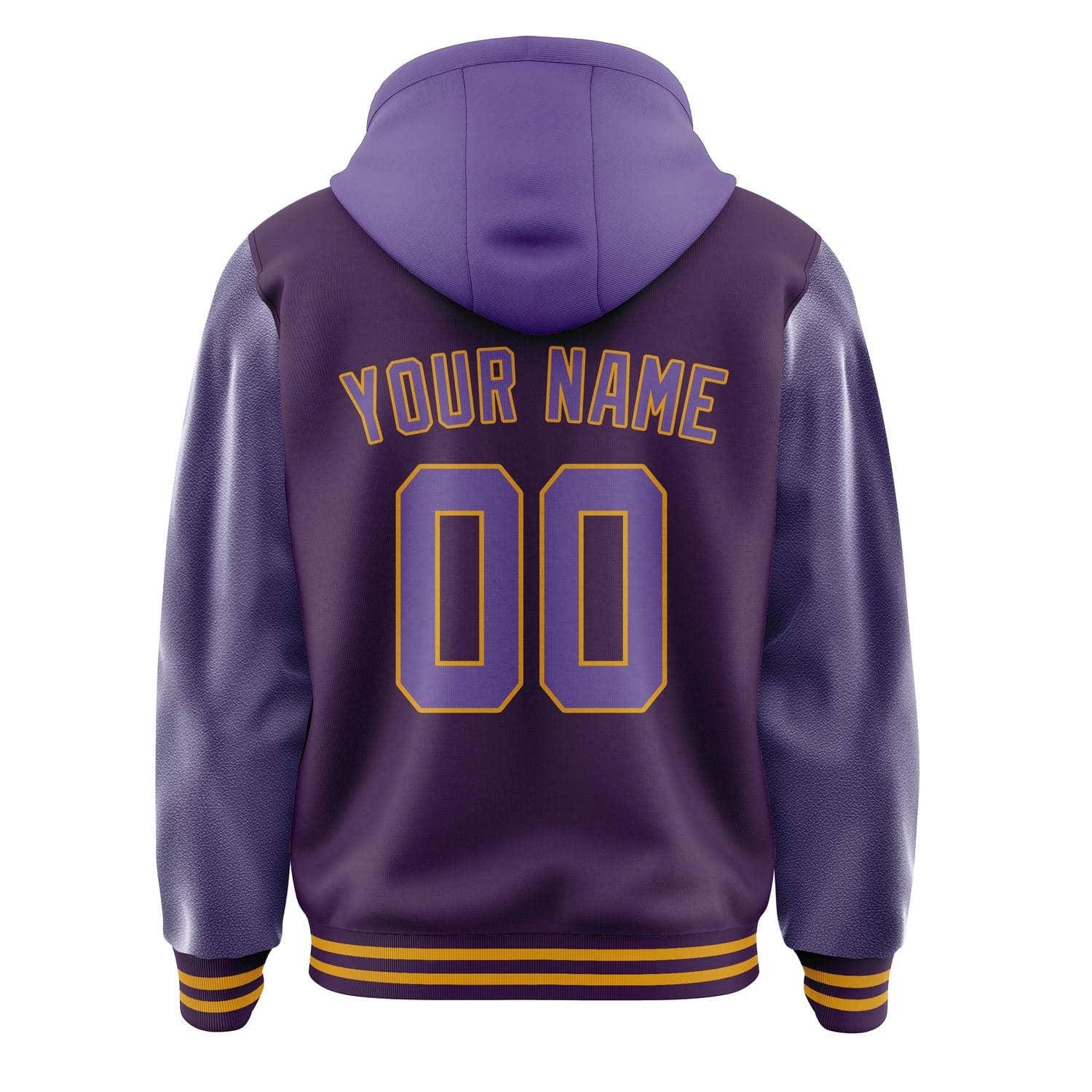 Custom Purple Light Purple Jacket