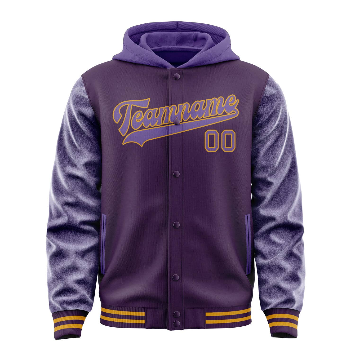 Custom Purple Light Purple Jacket