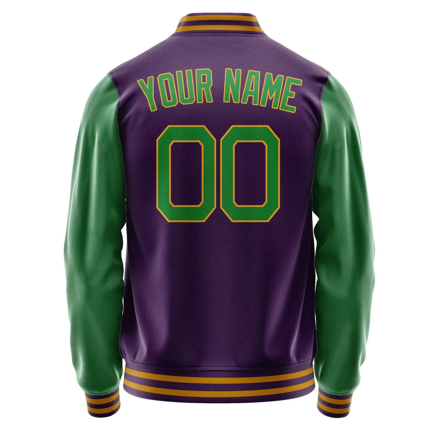 Custom Purple Emerald Green Jacket JA0707240718B21824