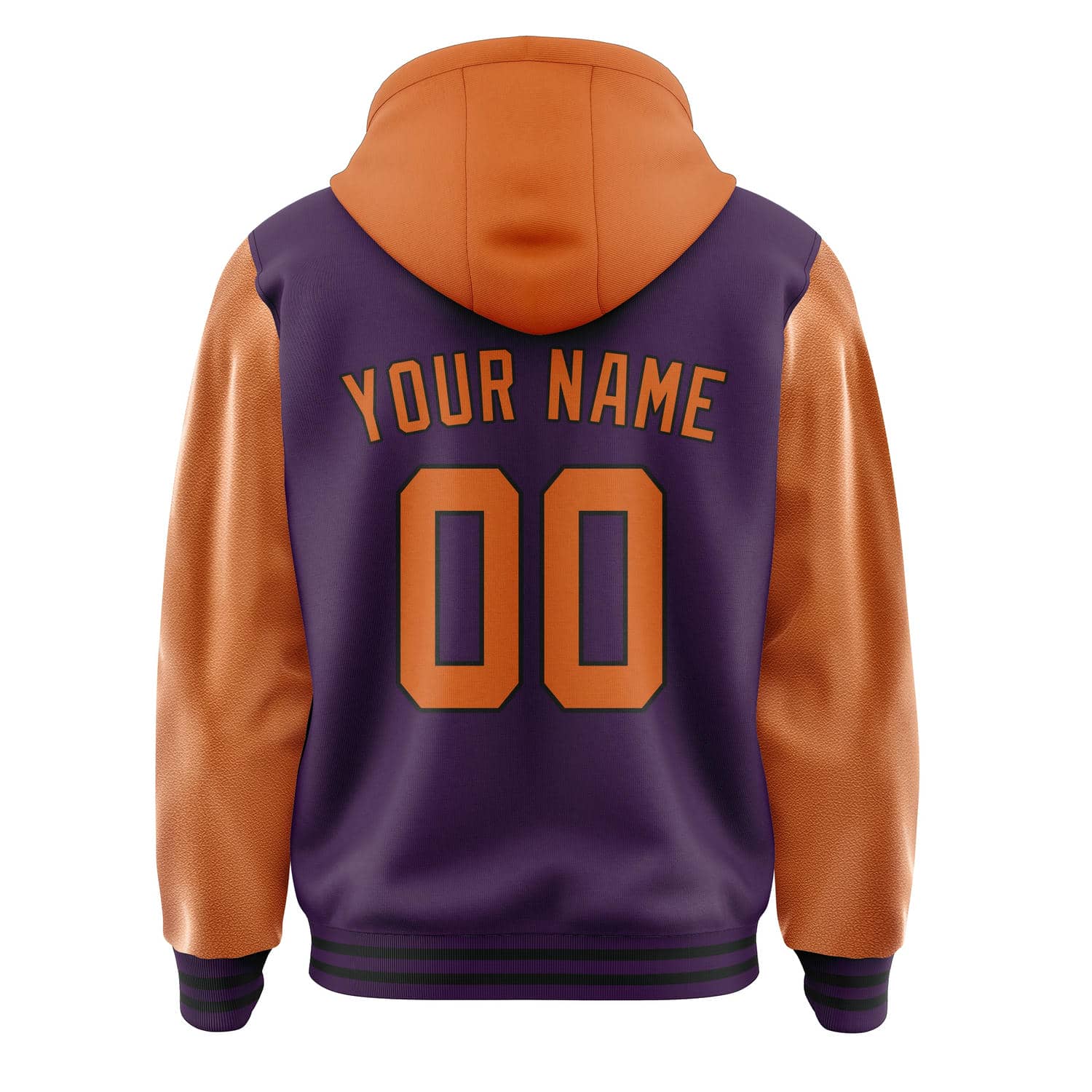 Custom Purple Orange Jacket