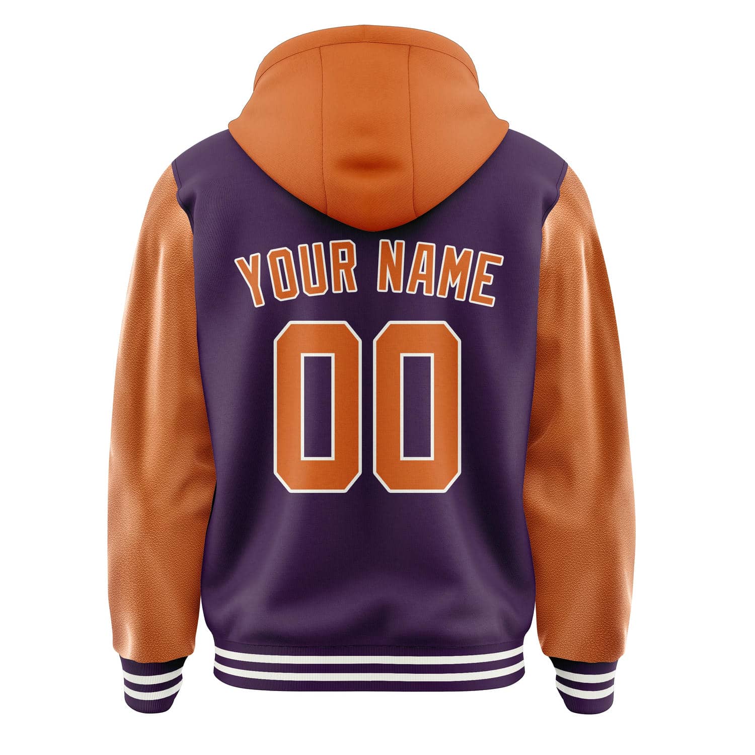 Custom Purple Orange Jacket