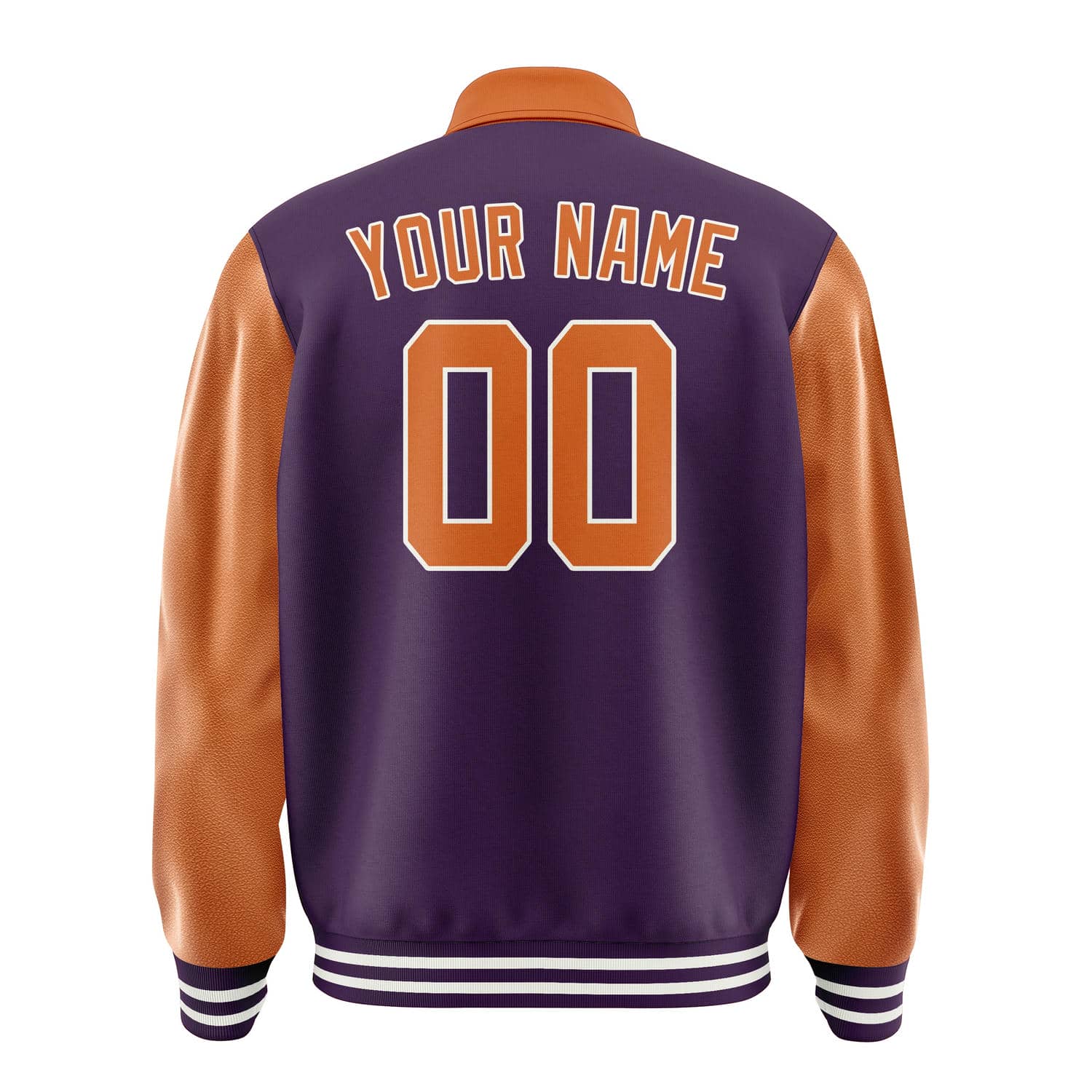 Custom Purple Orange Jacket