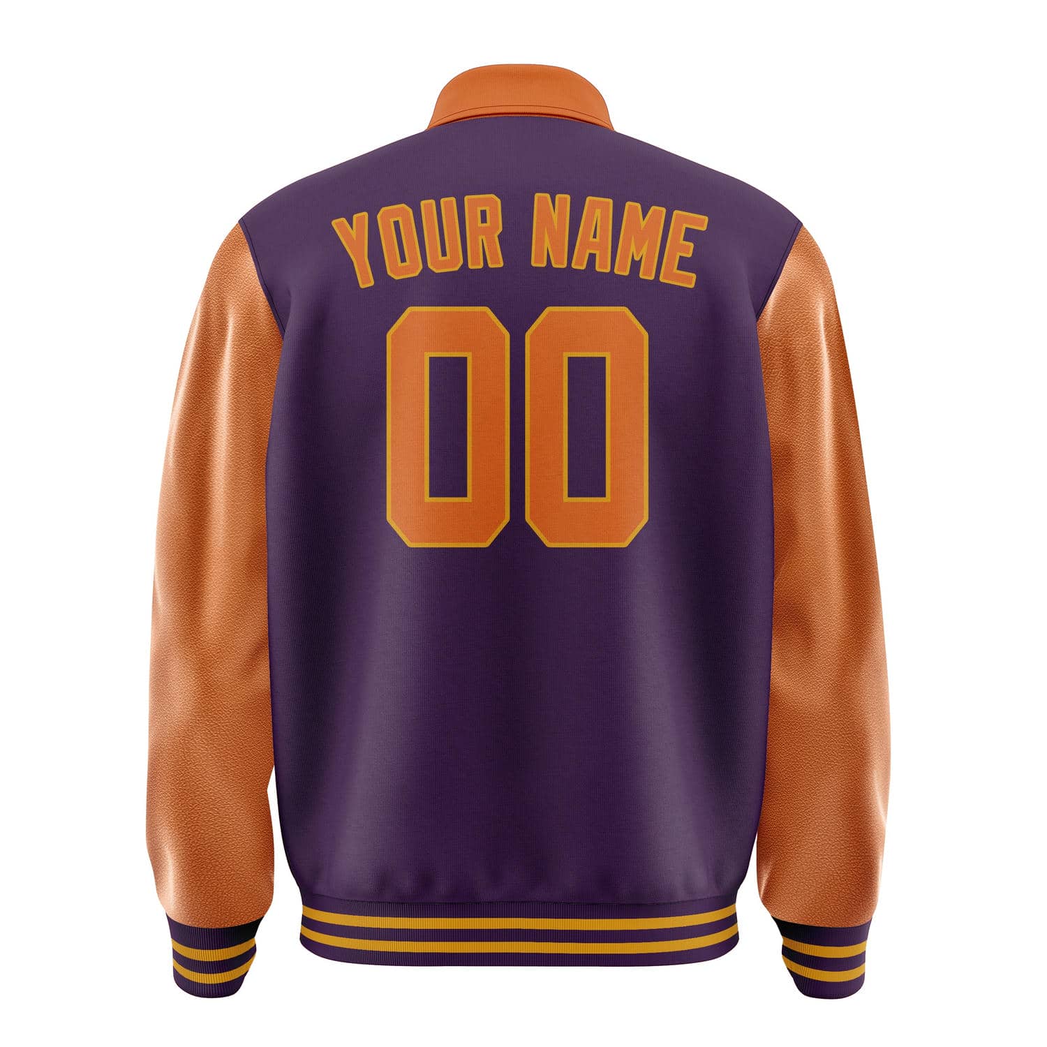 Custom Purple Orange Jacket