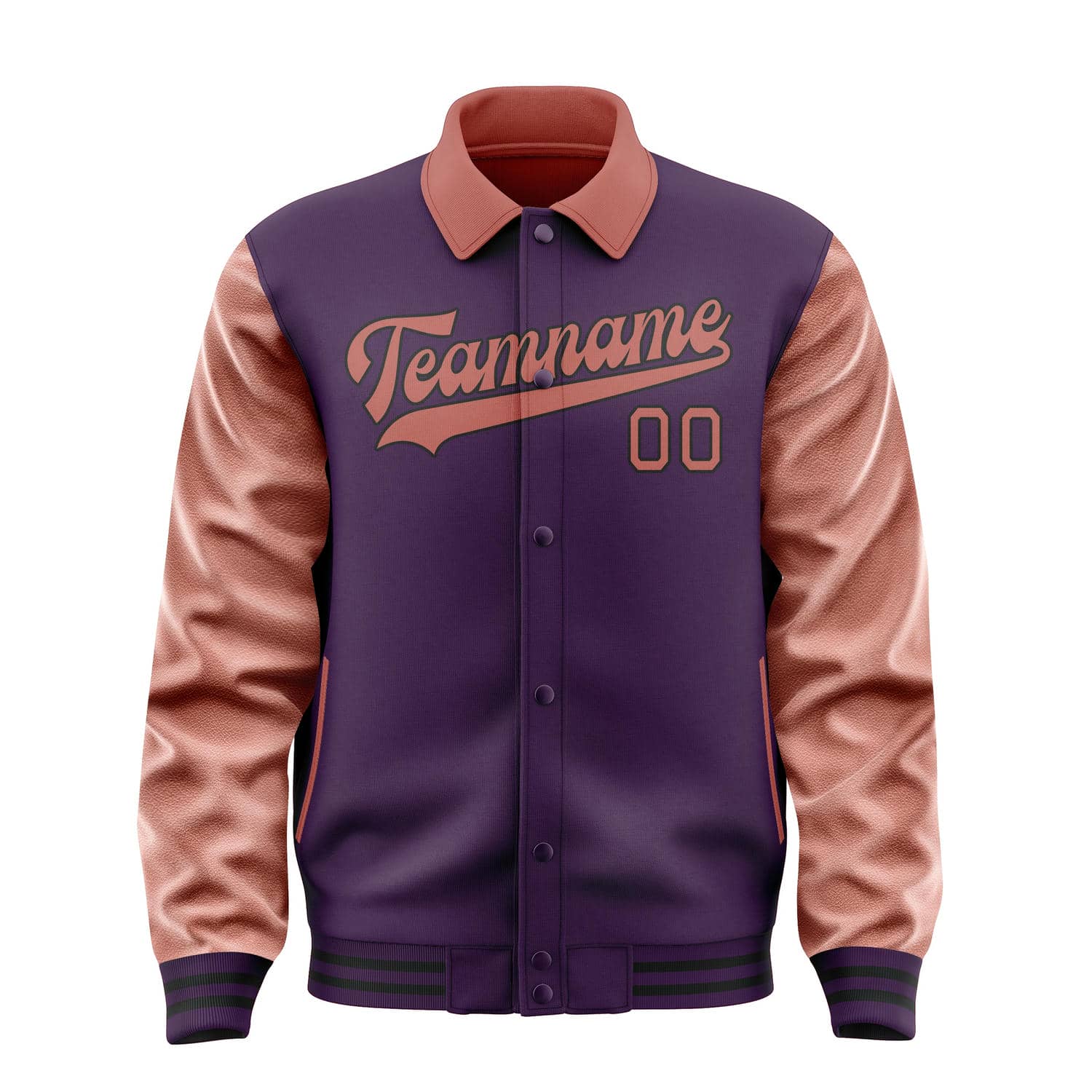 Custom Purple Copper Rose Jacket