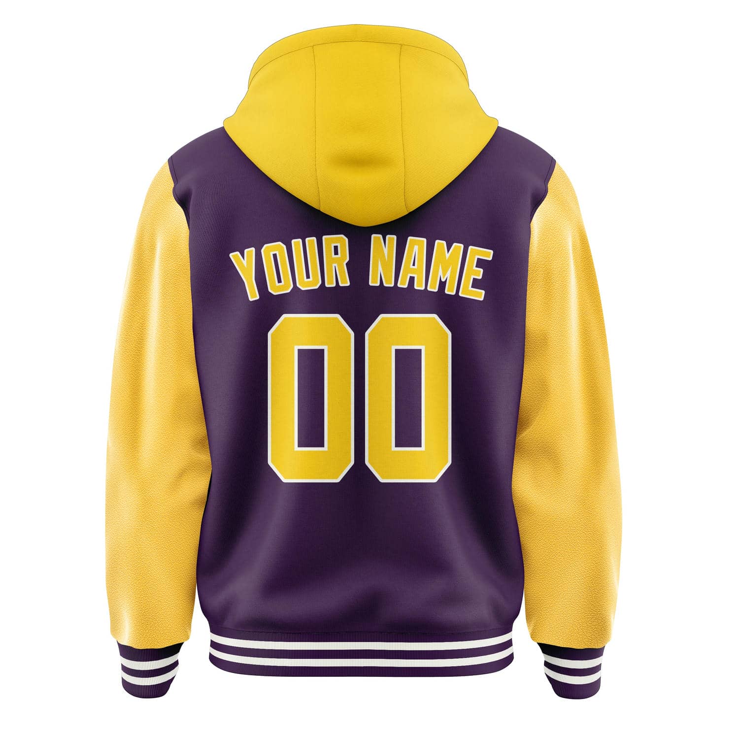 Custom Purple Gold Jacket